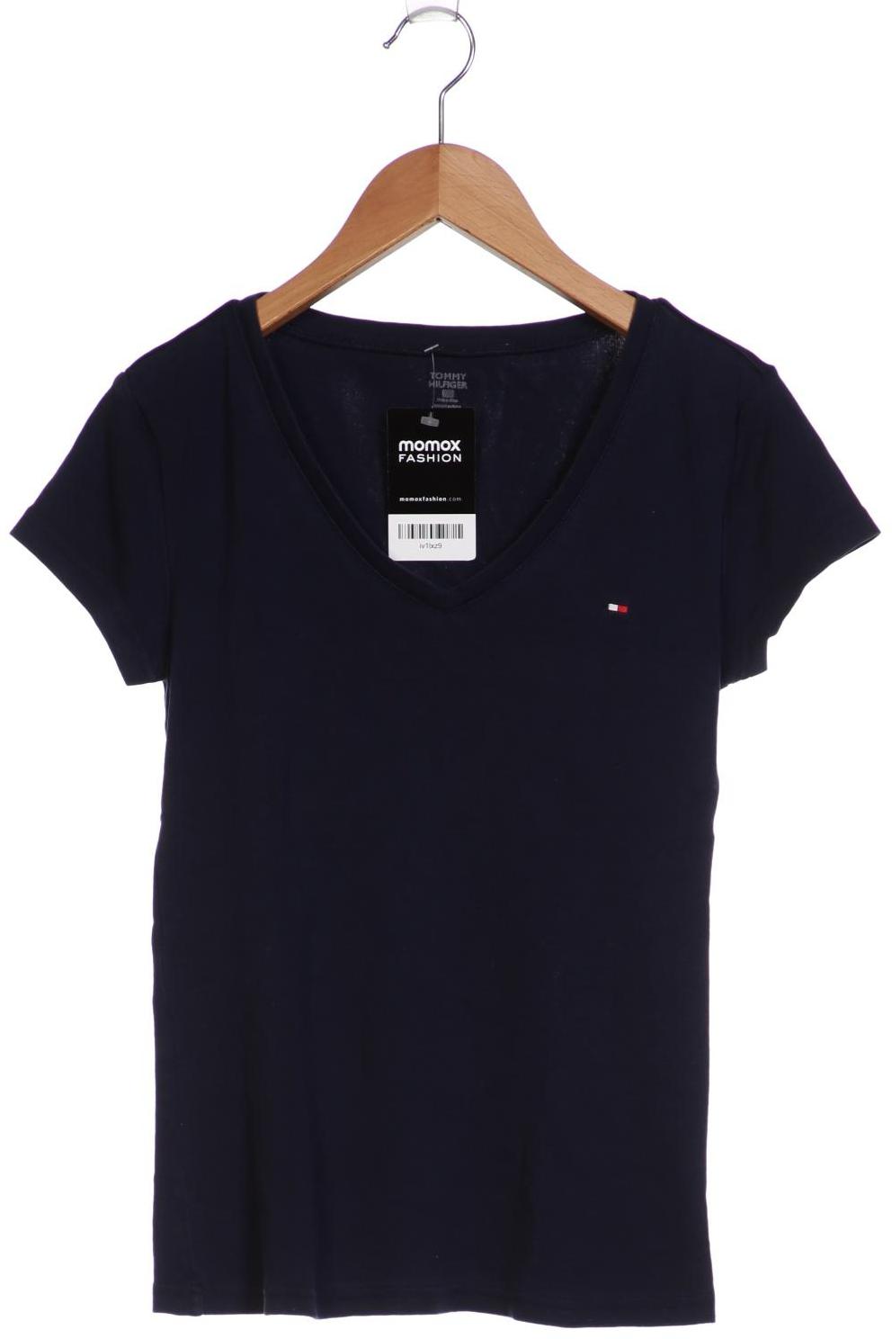 

Tommy Hilfiger Damen T-Shirt, marineblau, Gr. 36