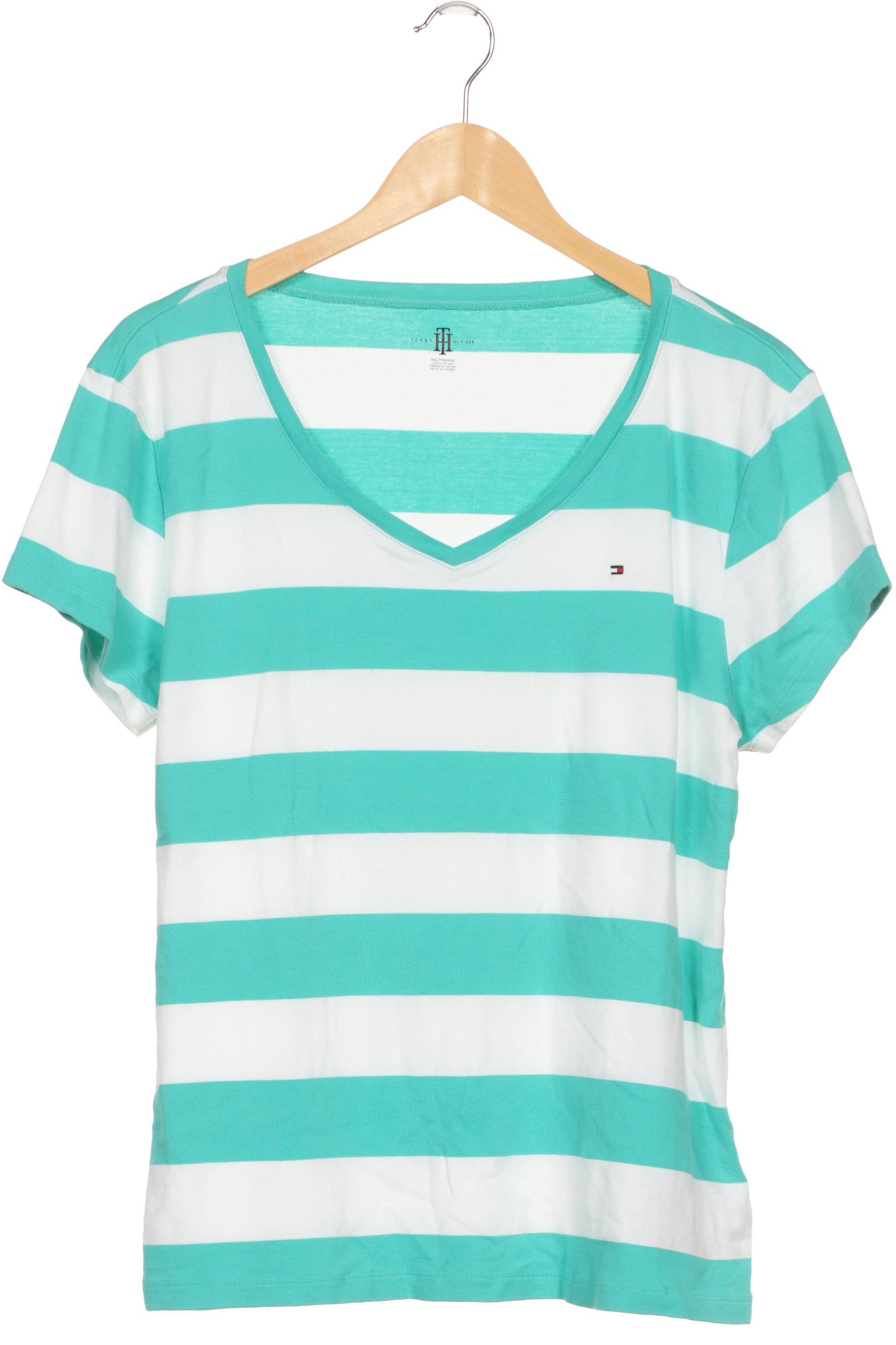 

Tommy Hilfiger Damen T-Shirt, blau, Gr. 46