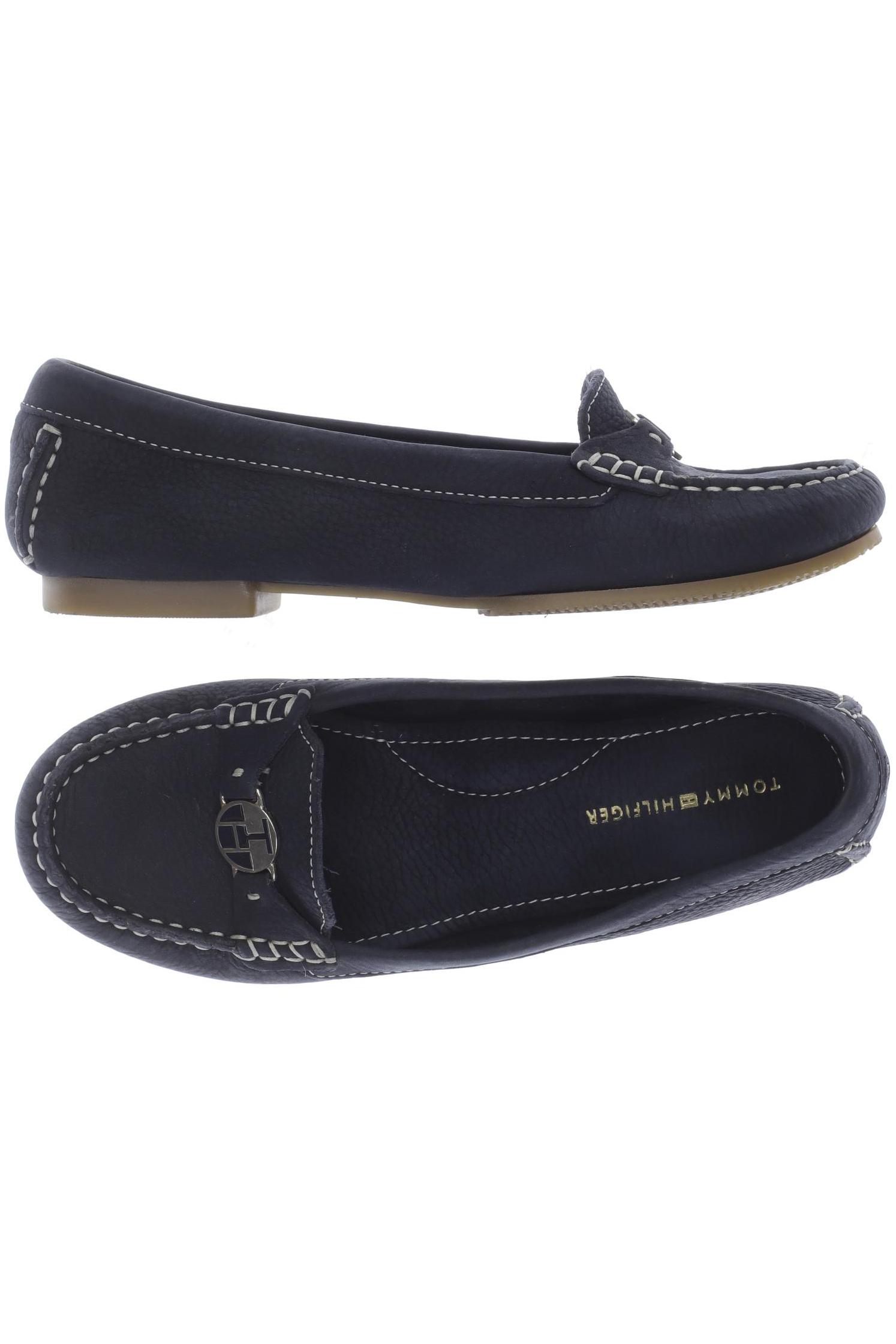

Tommy Hilfiger Damen Ballerinas, marineblau