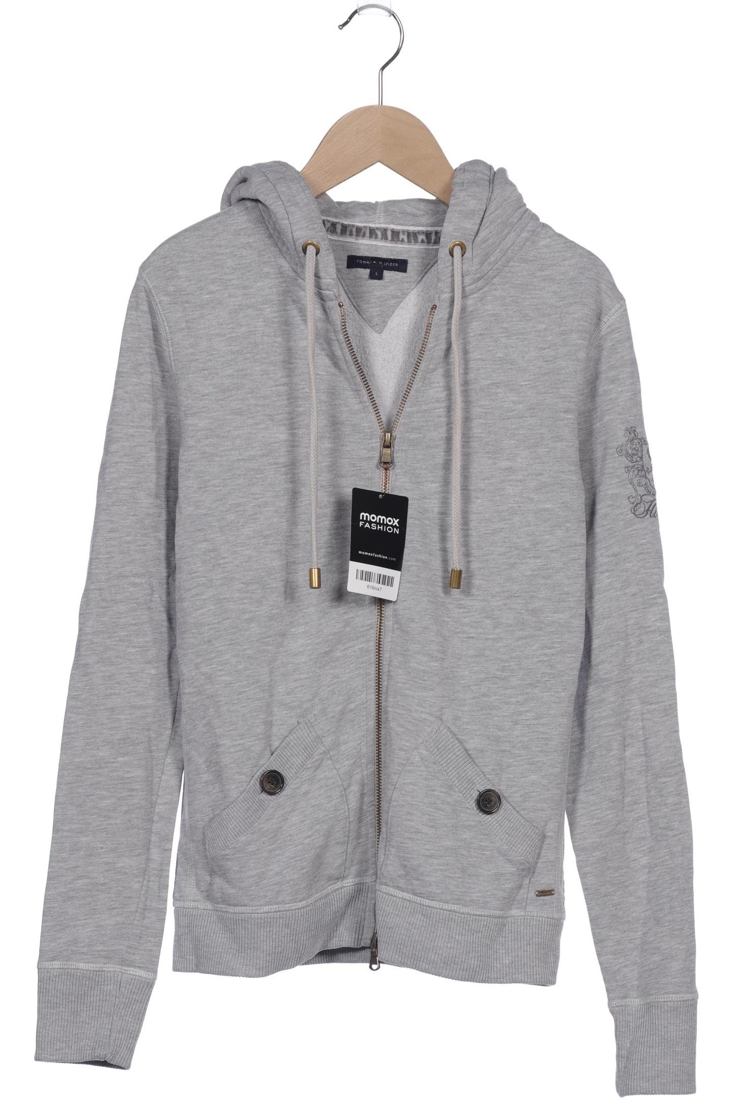 

Tommy Hilfiger Damen Kapuzenpullover, grau, Gr. 36