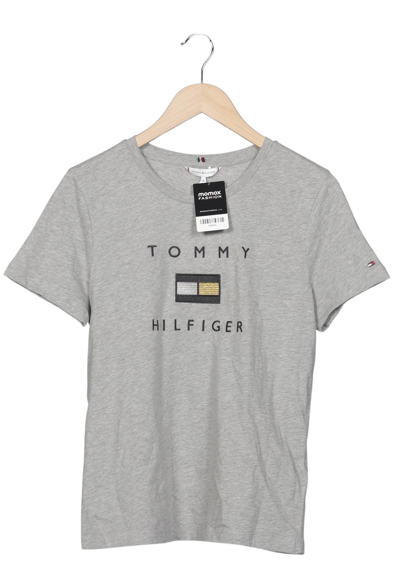

Tommy Hilfiger Damen T-Shirt, grau, Gr. 38