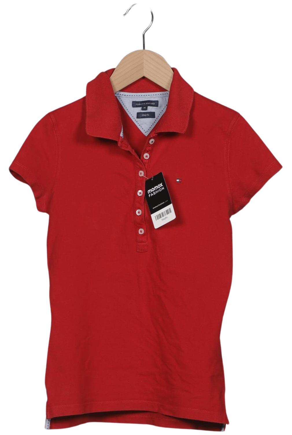 

Tommy Hilfiger Damen Poloshirt, rot, Gr. 34