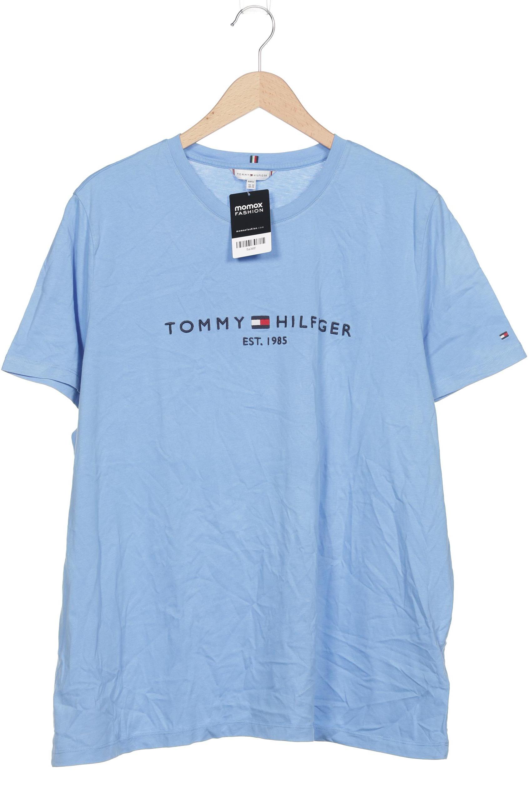 

Tommy Hilfiger Damen T-Shirt, blau, Gr. 52