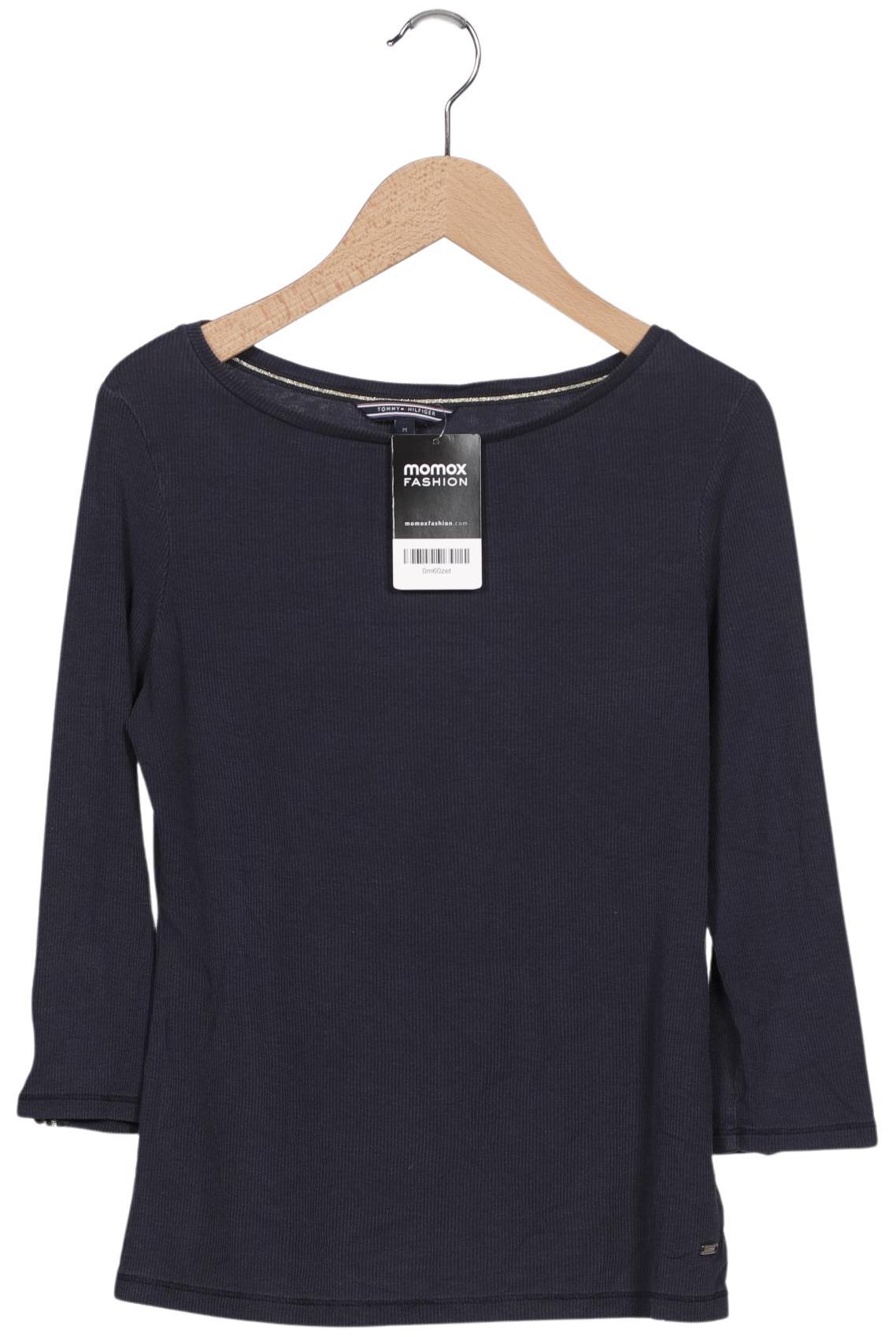 

Tommy Hilfiger Damen Langarmshirt, marineblau, Gr. 38