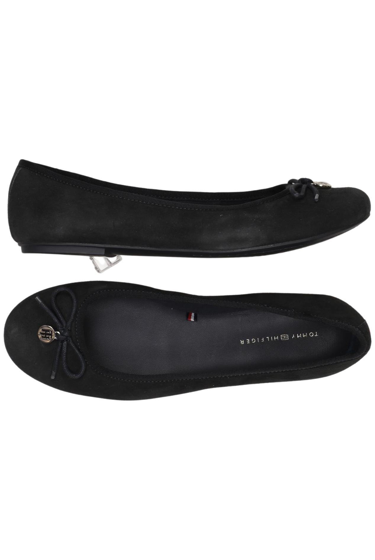 

Tommy Hilfiger Damen Ballerinas, schwarz, Gr. 38