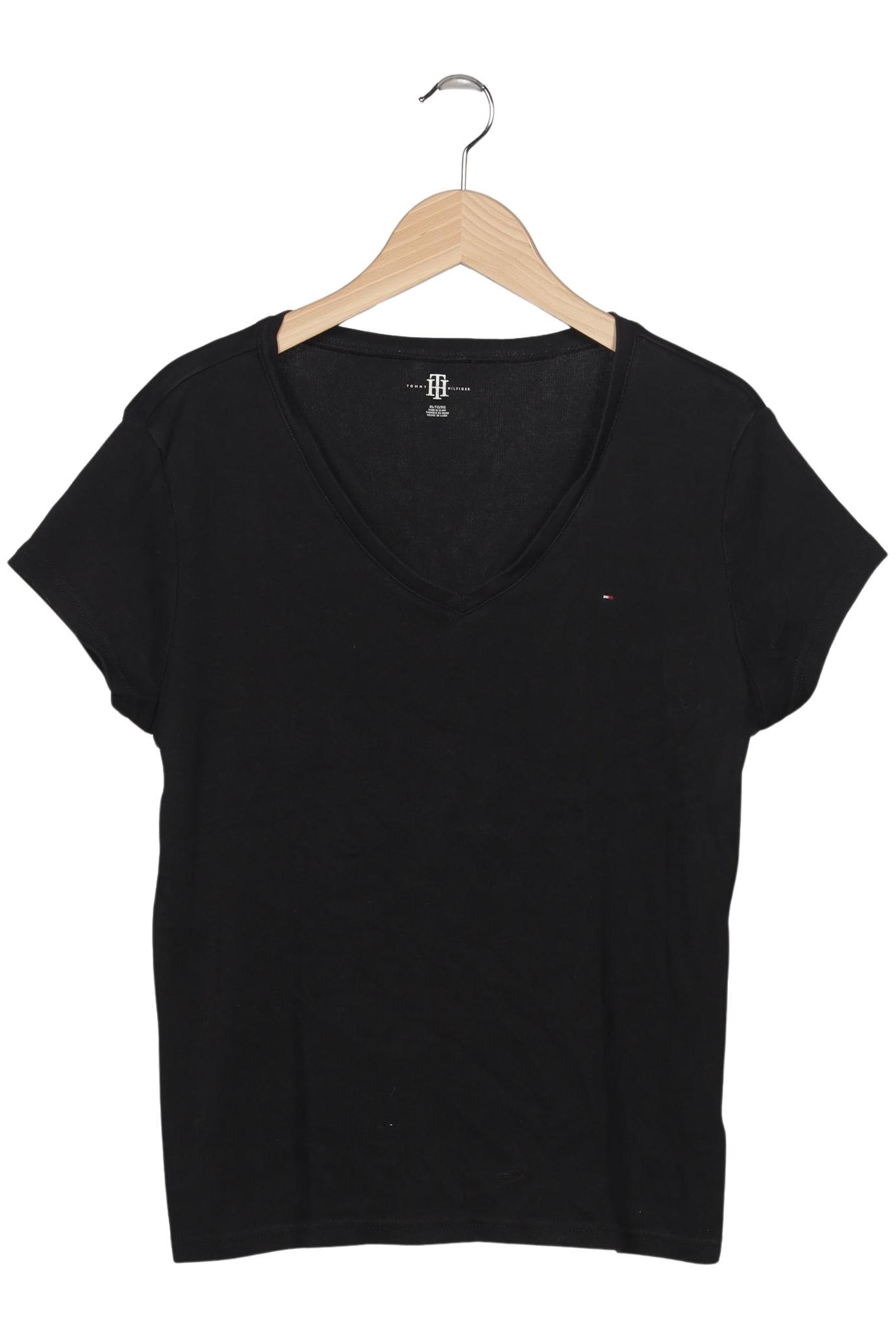 

Tommy Hilfiger Damen T-Shirt, schwarz, Gr. 44