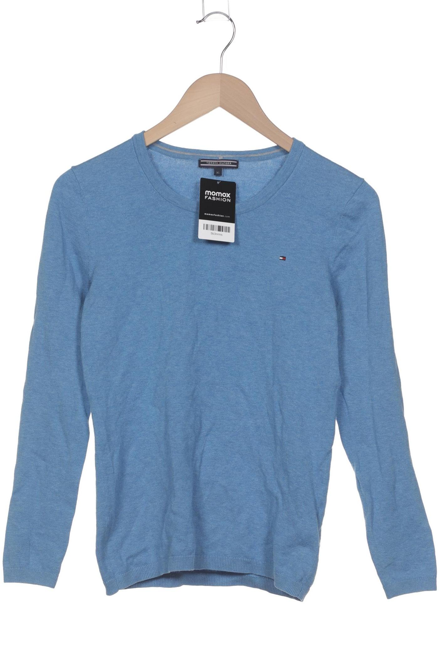 

Tommy Hilfiger Damen Langarmshirt, hellblau, Gr. 34