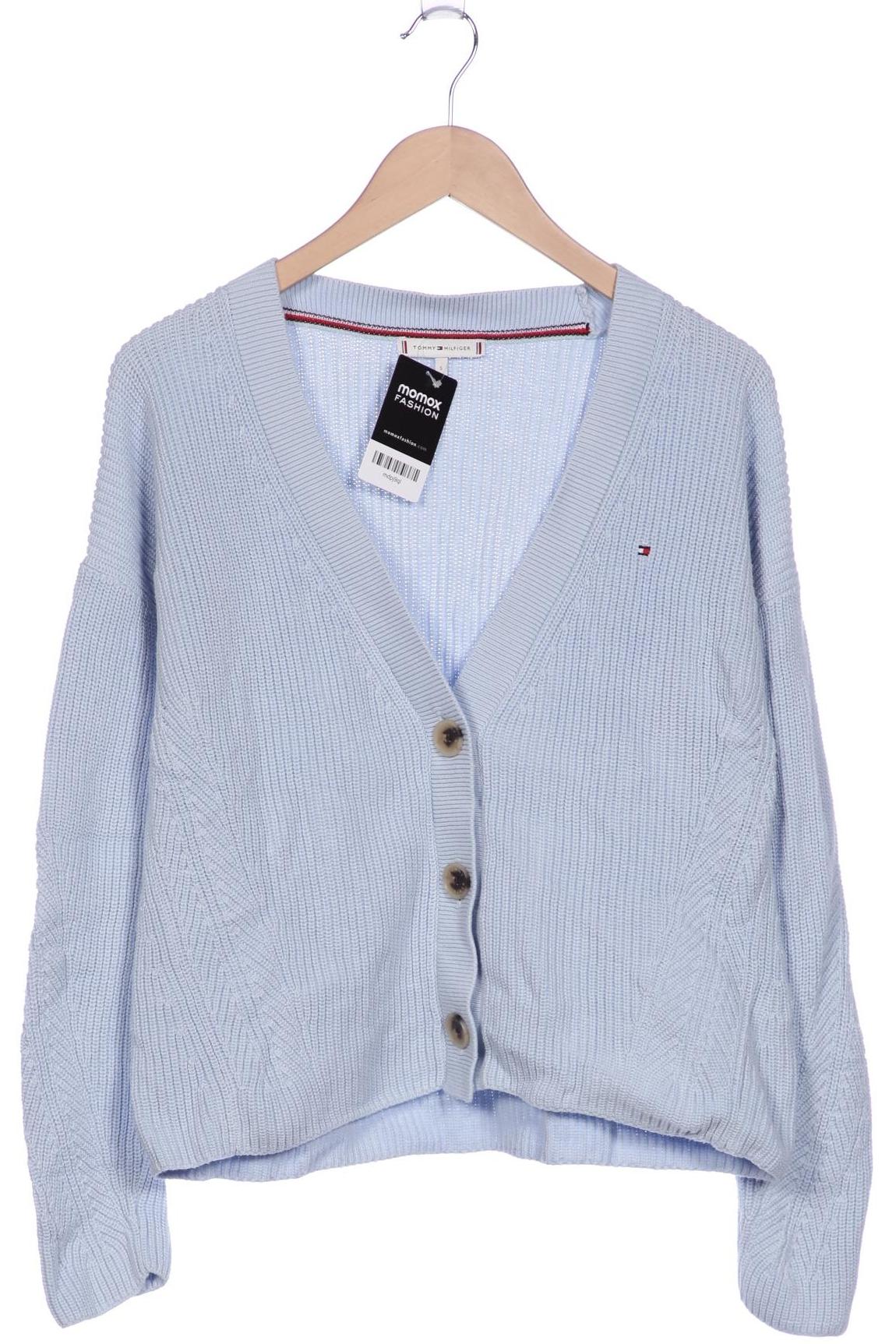 

Tommy Hilfiger Damen Strickjacke, hellblau, Gr. 36