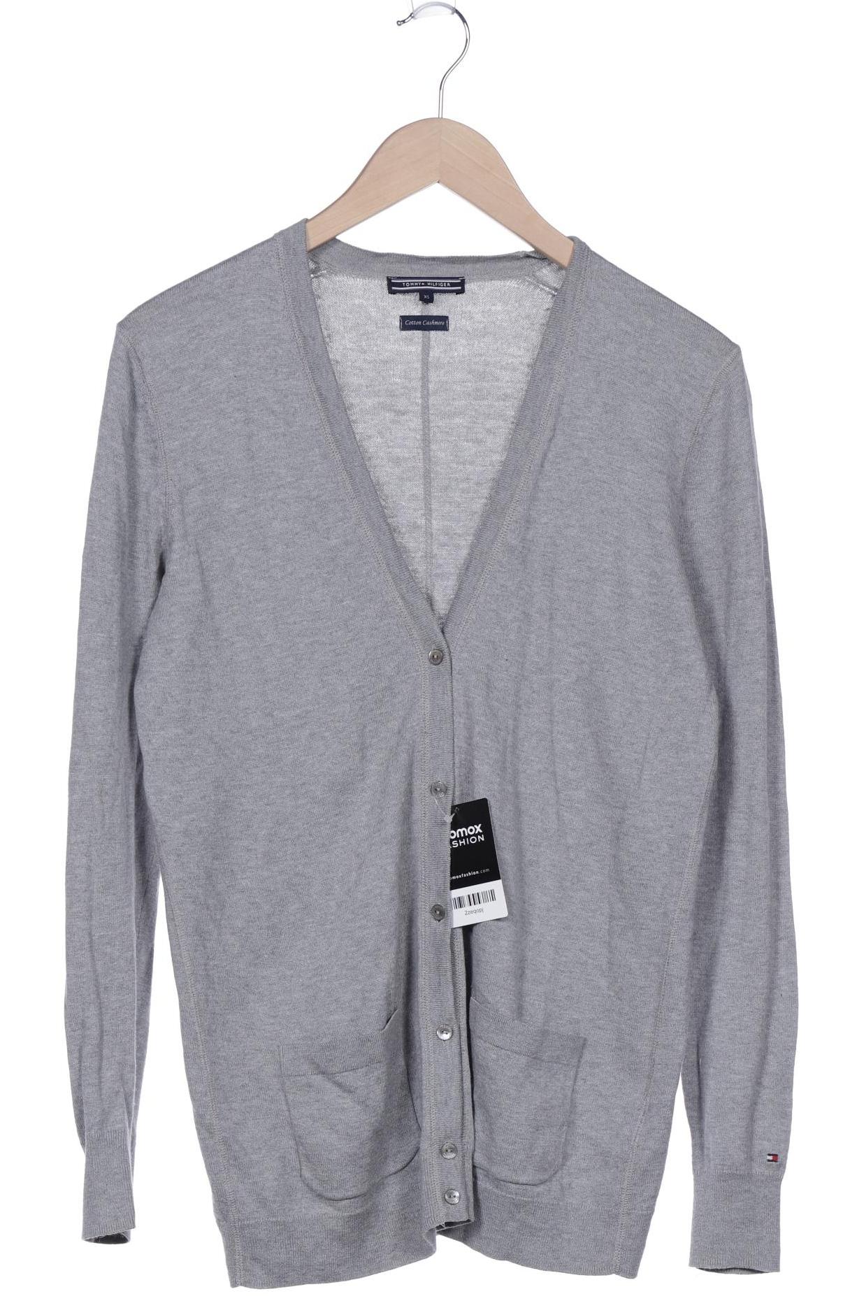 

Tommy Hilfiger Damen Strickjacke, grau, Gr. 34