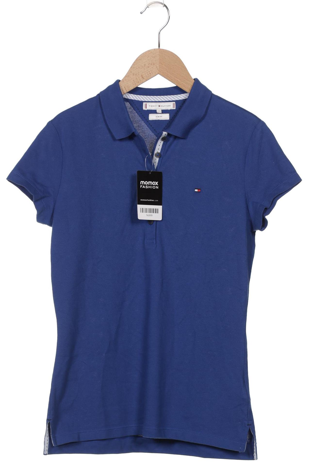 

Tommy Hilfiger Damen Poloshirt, blau, Gr. 36