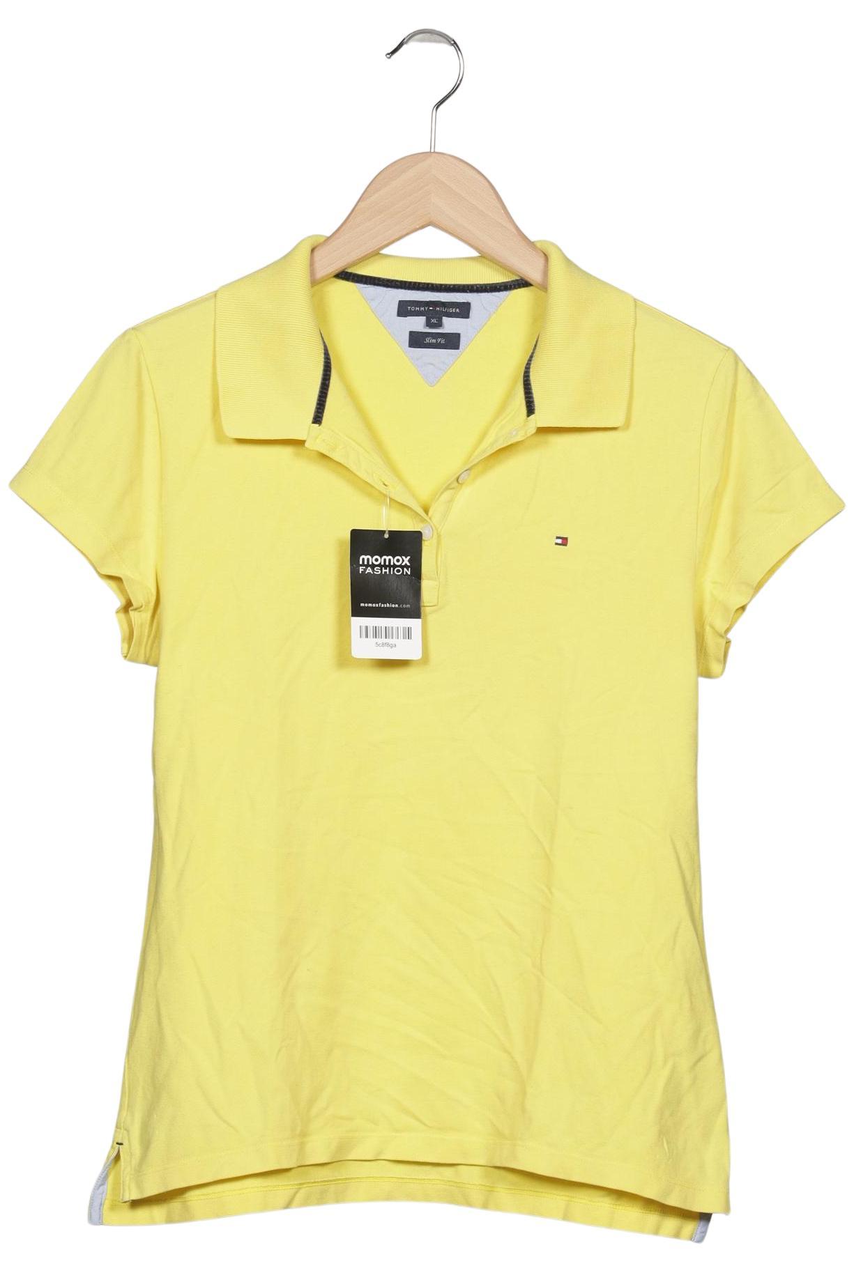 

Tommy Hilfiger Damen Poloshirt, gelb, Gr. 44