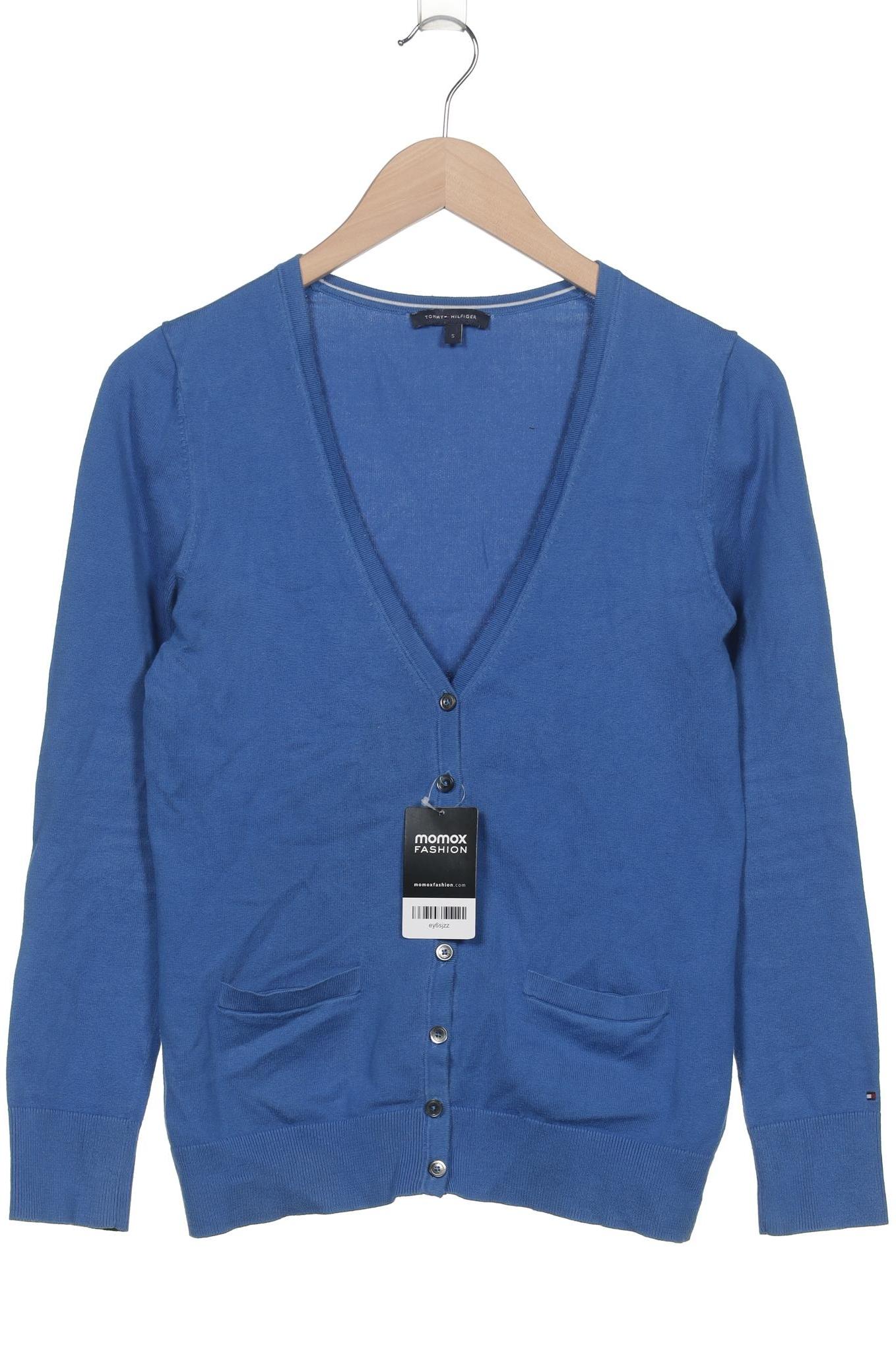 

Tommy Hilfiger Damen Strickjacke, blau, Gr. 36