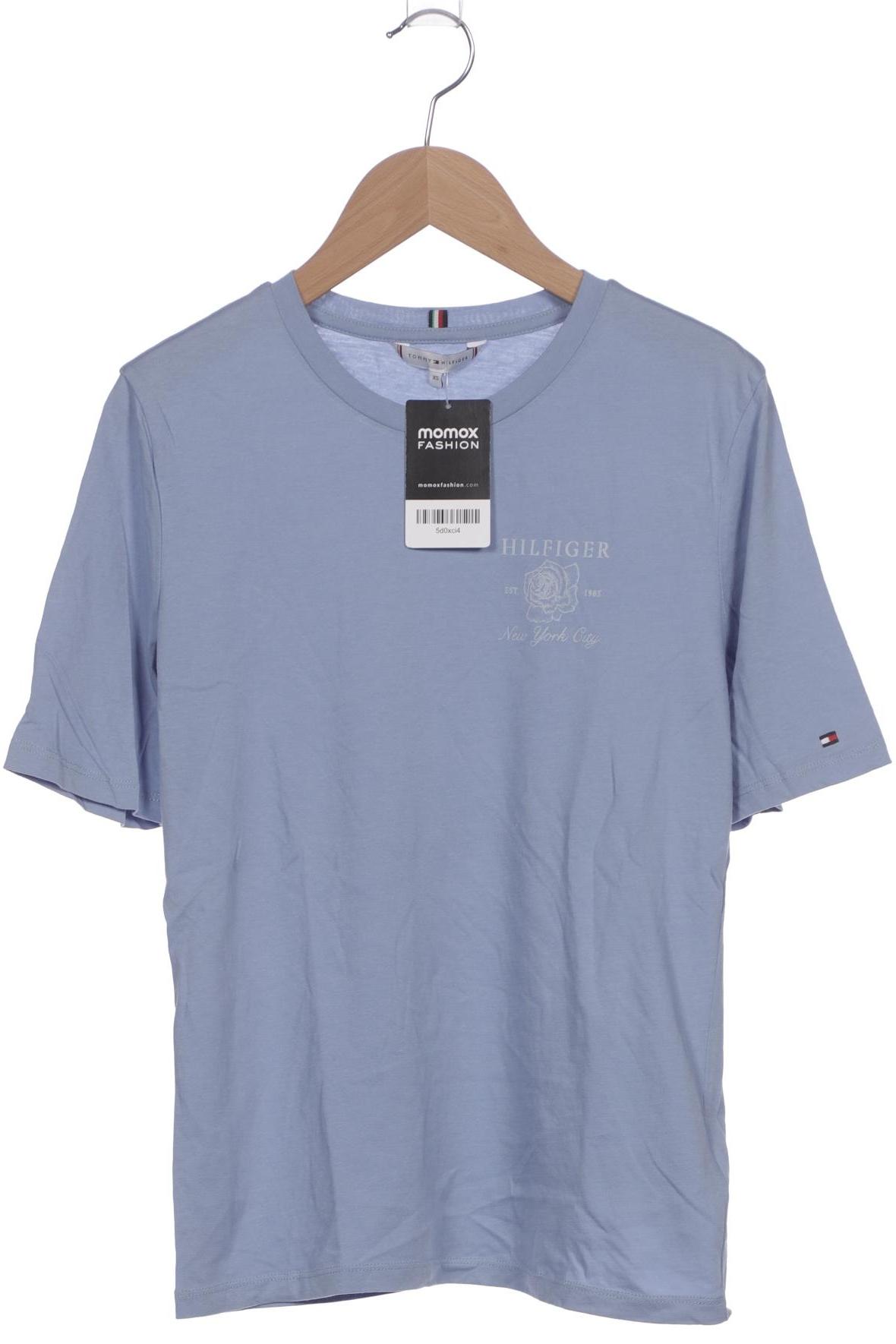 

Tommy Hilfiger Damen T-Shirt, hellblau, Gr. 34