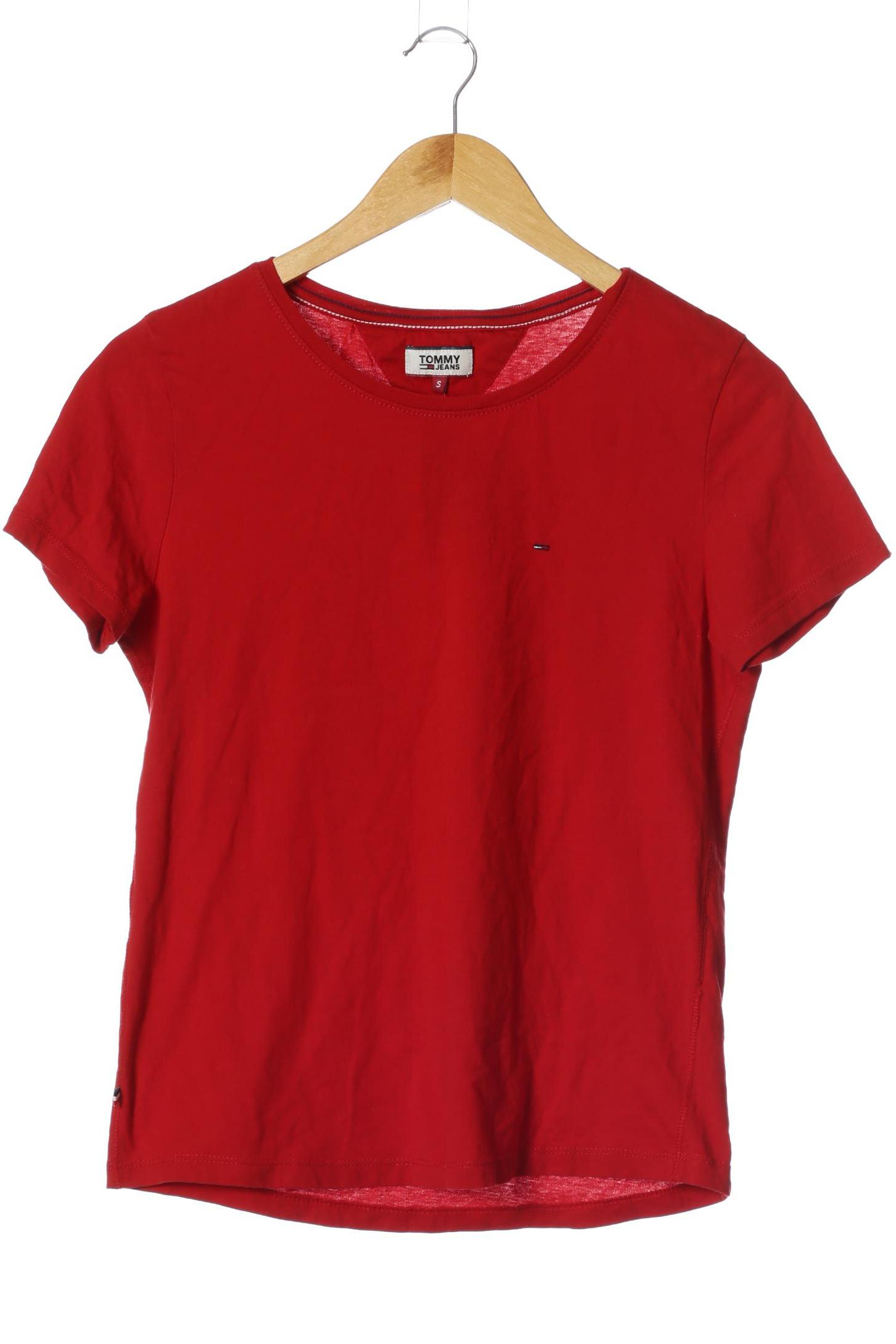 

Tommy Hilfiger Damen T-Shirt, rot, Gr. 36