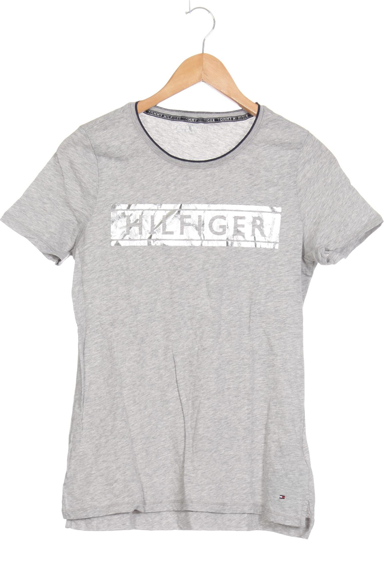 

Tommy Hilfiger Damen T-Shirt, grau, Gr. 36