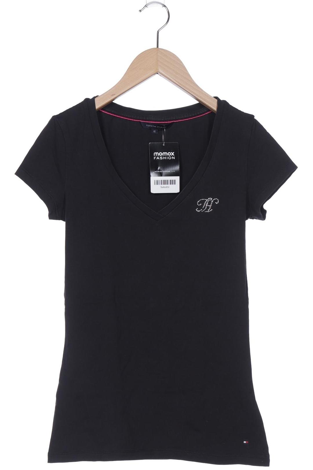 

Tommy Hilfiger Damen T-Shirt, schwarz, Gr. 34