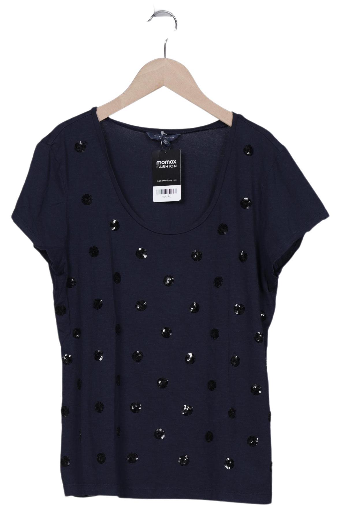 

Tommy Hilfiger Damen T-Shirt, marineblau, Gr. 42