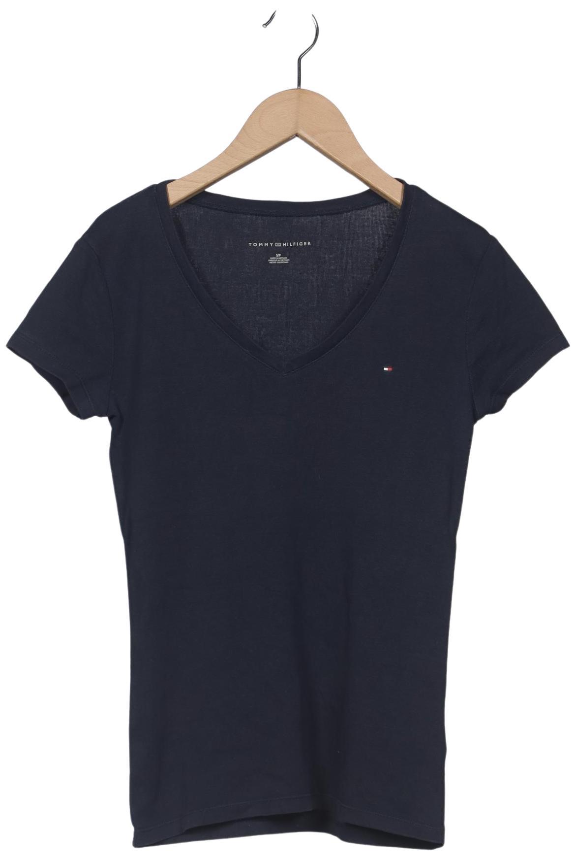 

Tommy Hilfiger Damen T-Shirt, marineblau, Gr. 36