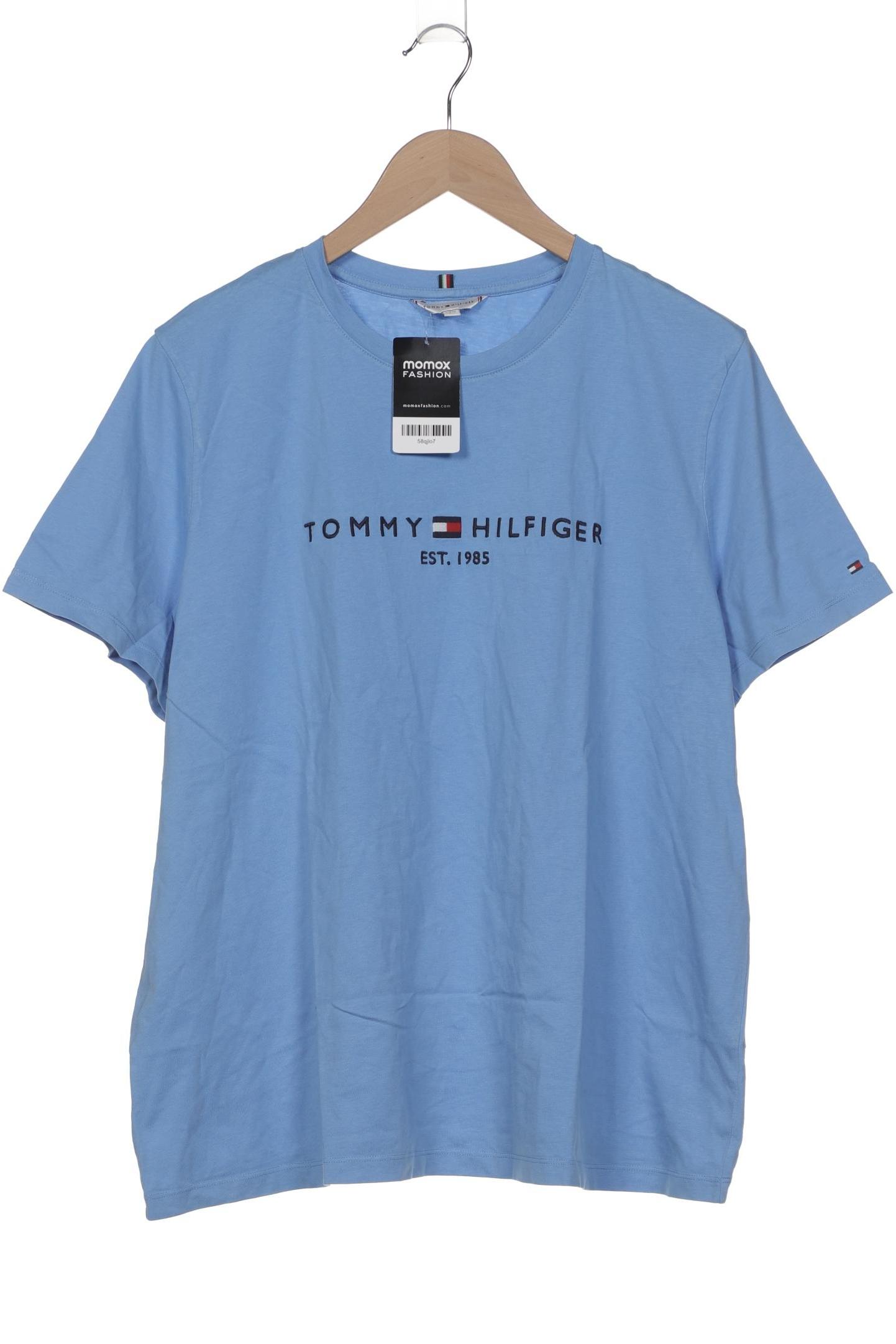 

Tommy Hilfiger Damen T-Shirt, blau, Gr. 50