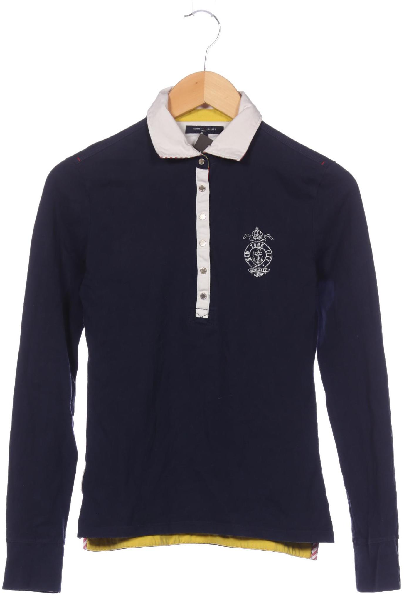 

Tommy Hilfiger Damen Poloshirt, blau, Gr. 36