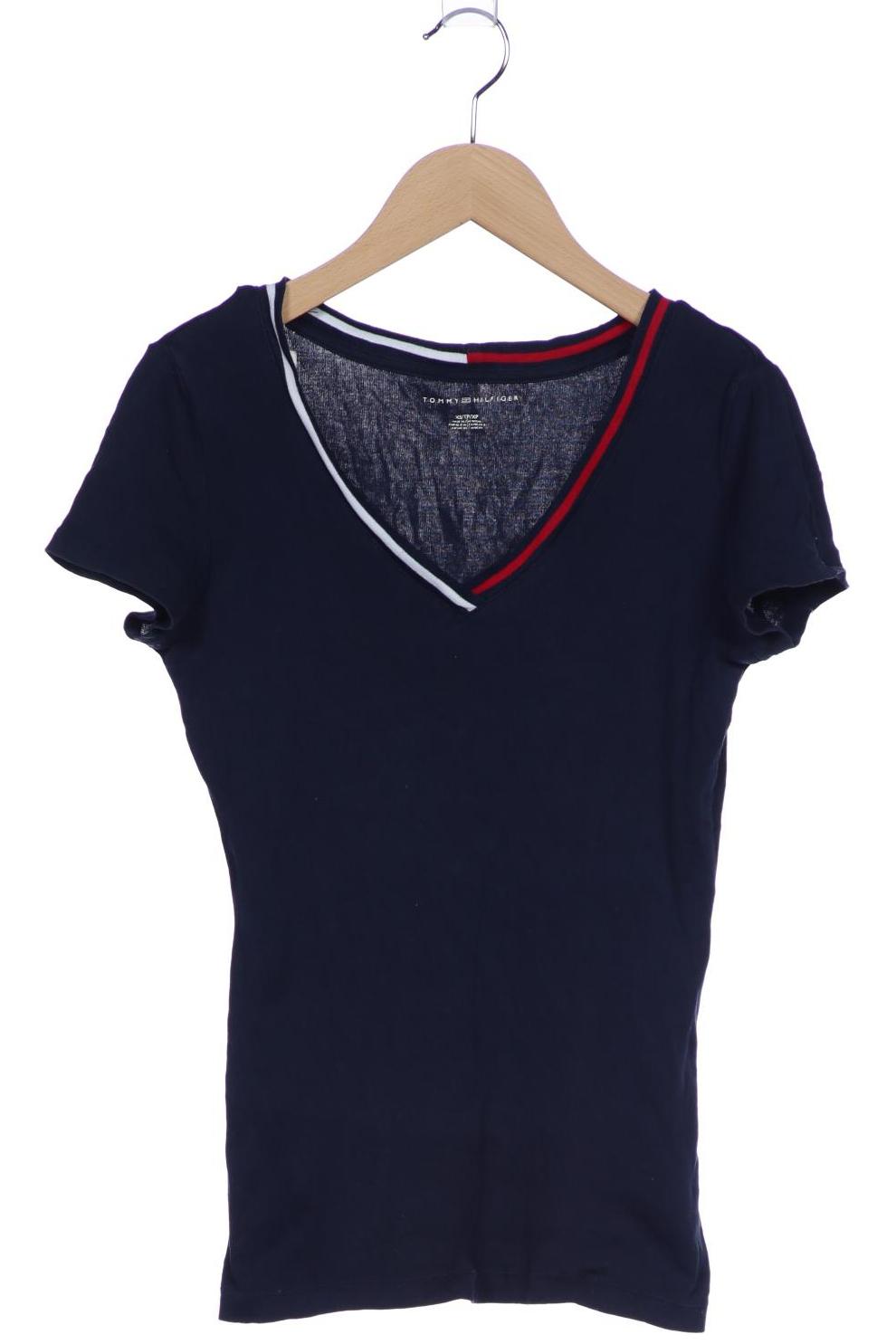 

Tommy Hilfiger Damen T-Shirt, marineblau, Gr. 34