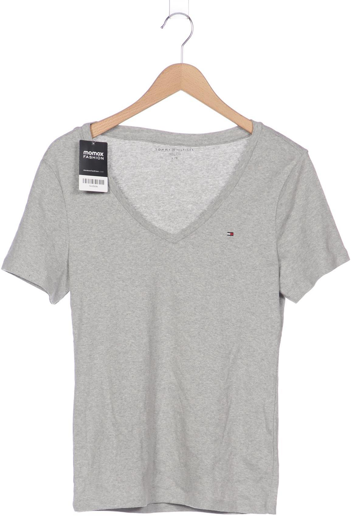 

Tommy Hilfiger Damen T-Shirt, grau, Gr. 42
