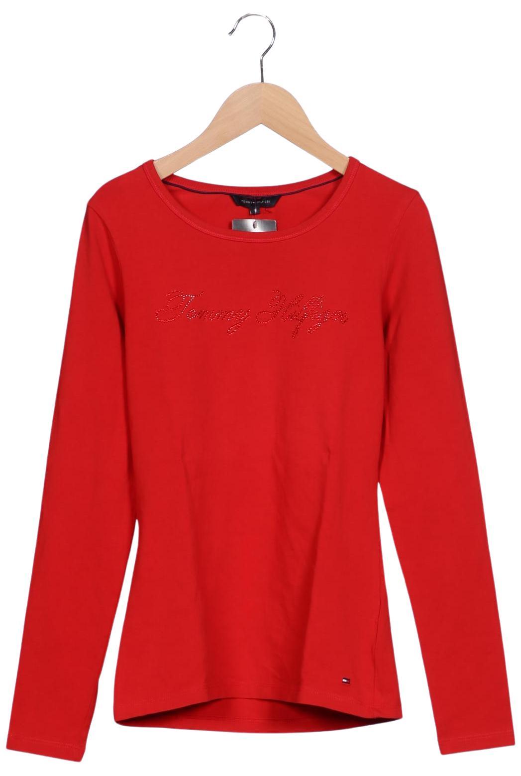 

Tommy Hilfiger Damen Langarmshirt, rot, Gr. 36