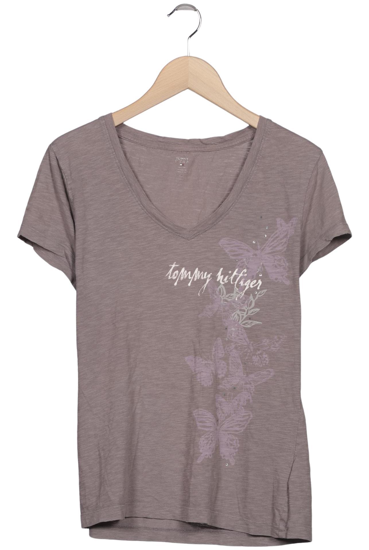 

Tommy Hilfiger Damen T-Shirt, grau, Gr. 42