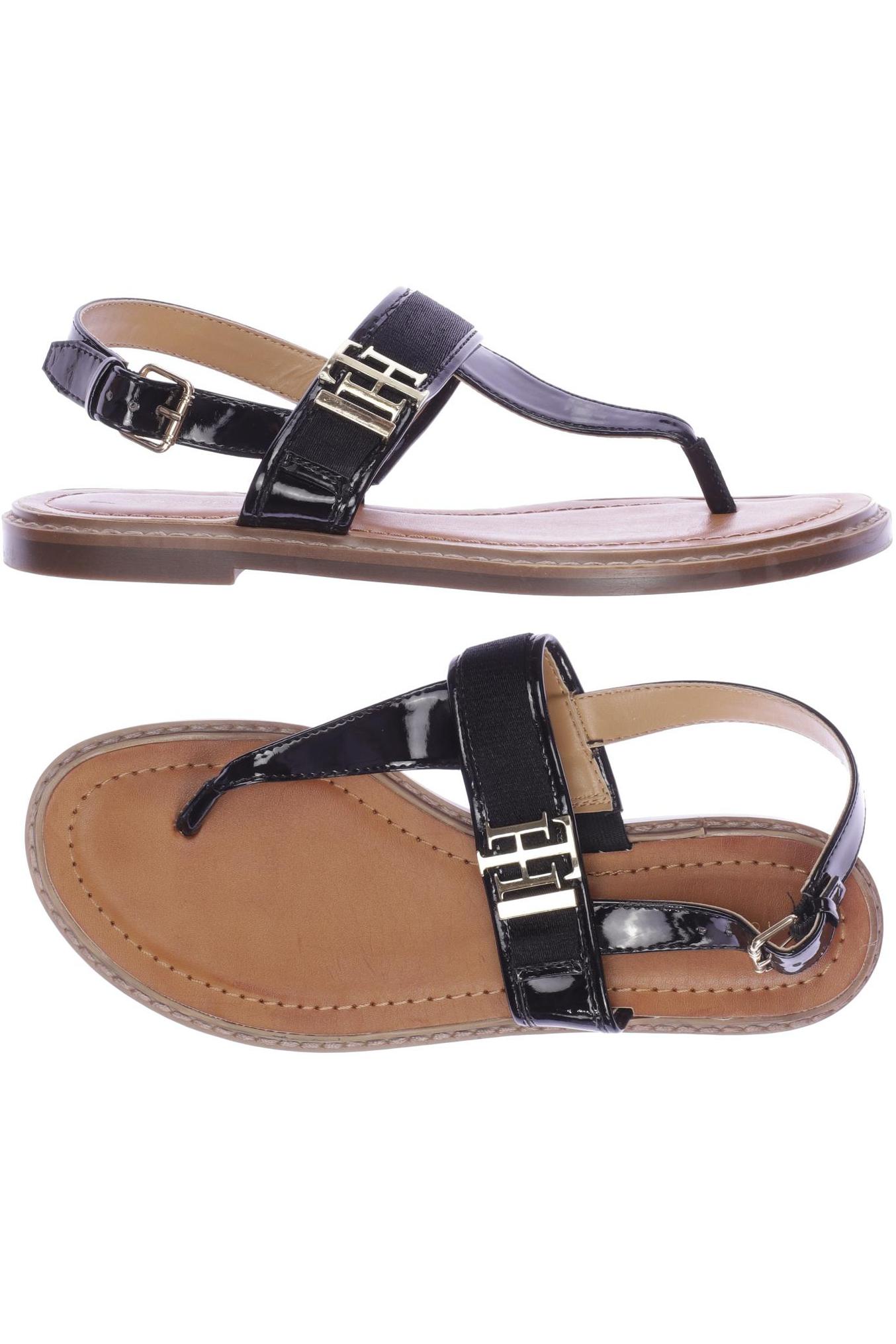 

Tommy Hilfiger Damen Sandale, schwarz, Gr. 8