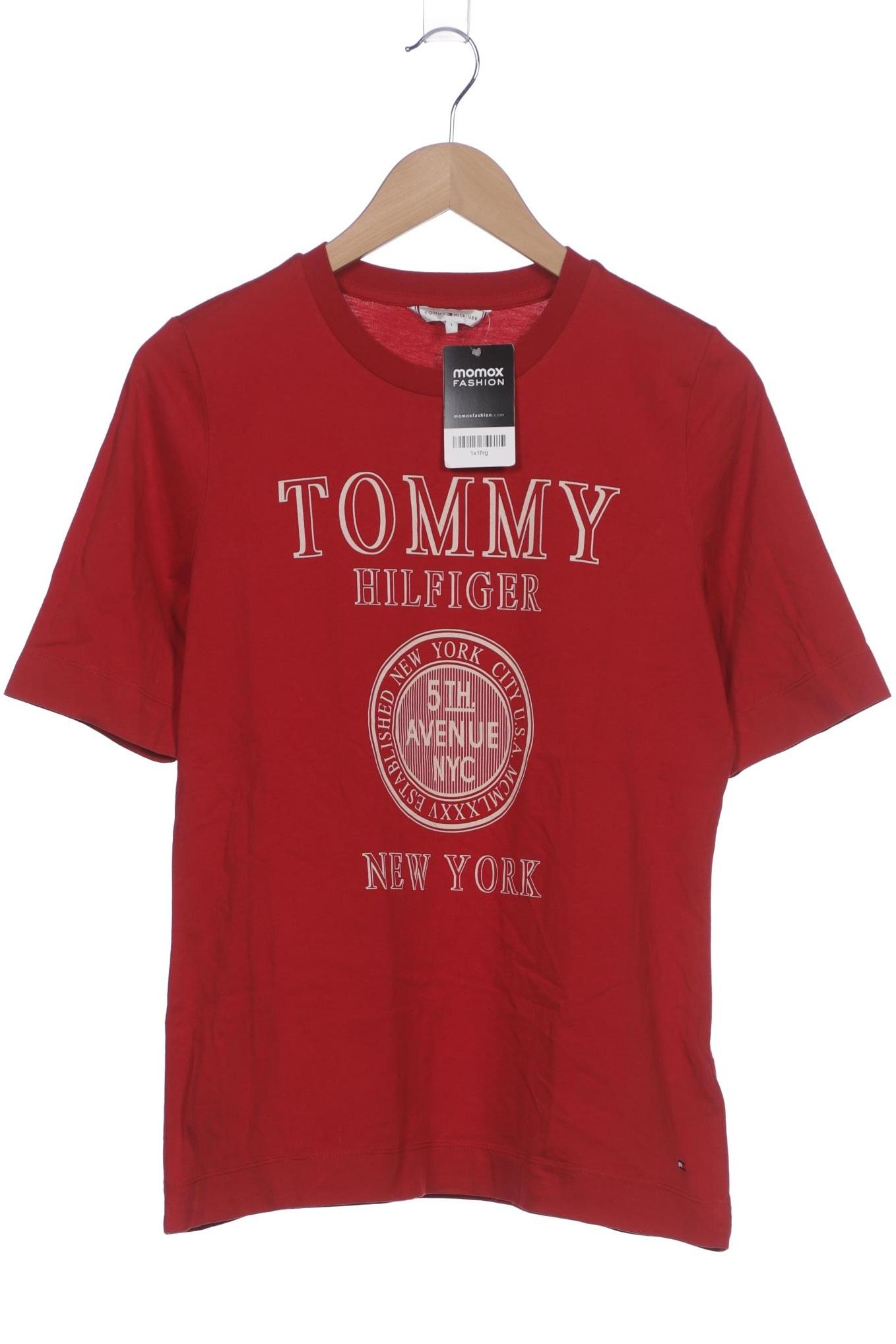 

Tommy Hilfiger Damen T-Shirt, rot, Gr. 42