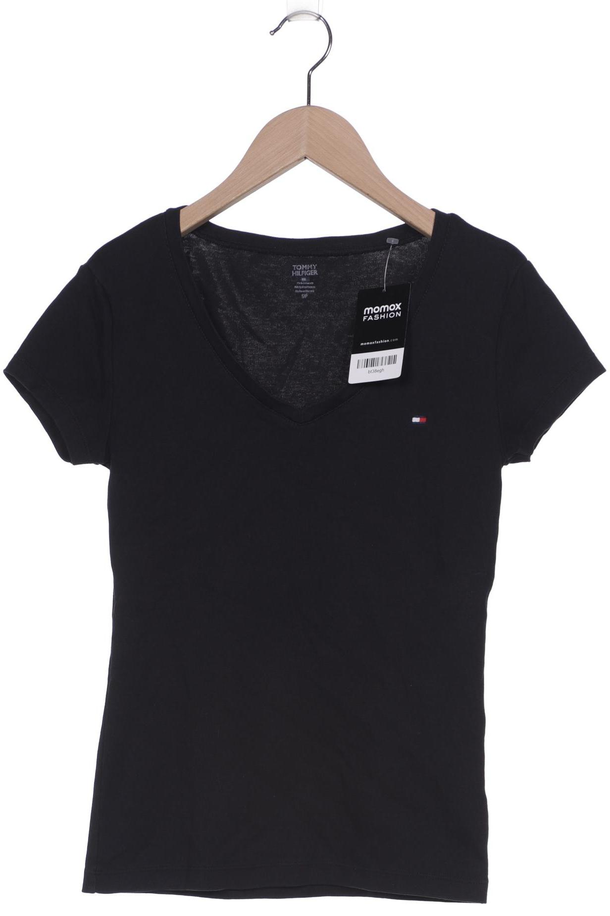 

Tommy Hilfiger Damen T-Shirt, schwarz, Gr. 36