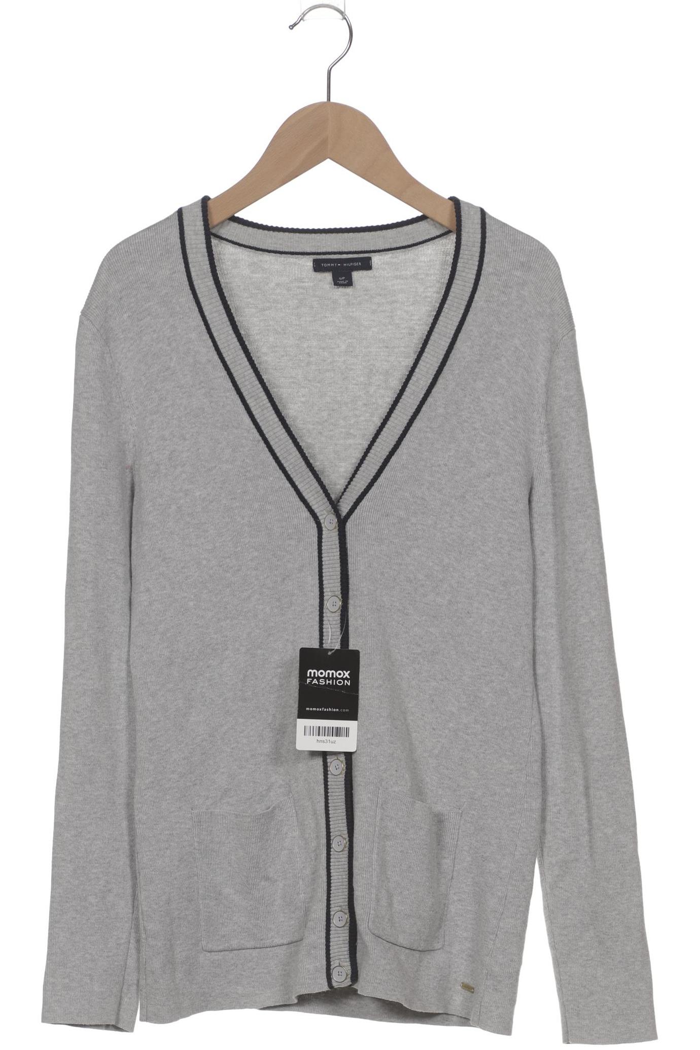 

Tommy Hilfiger Damen Strickjacke, grau, Gr. 36