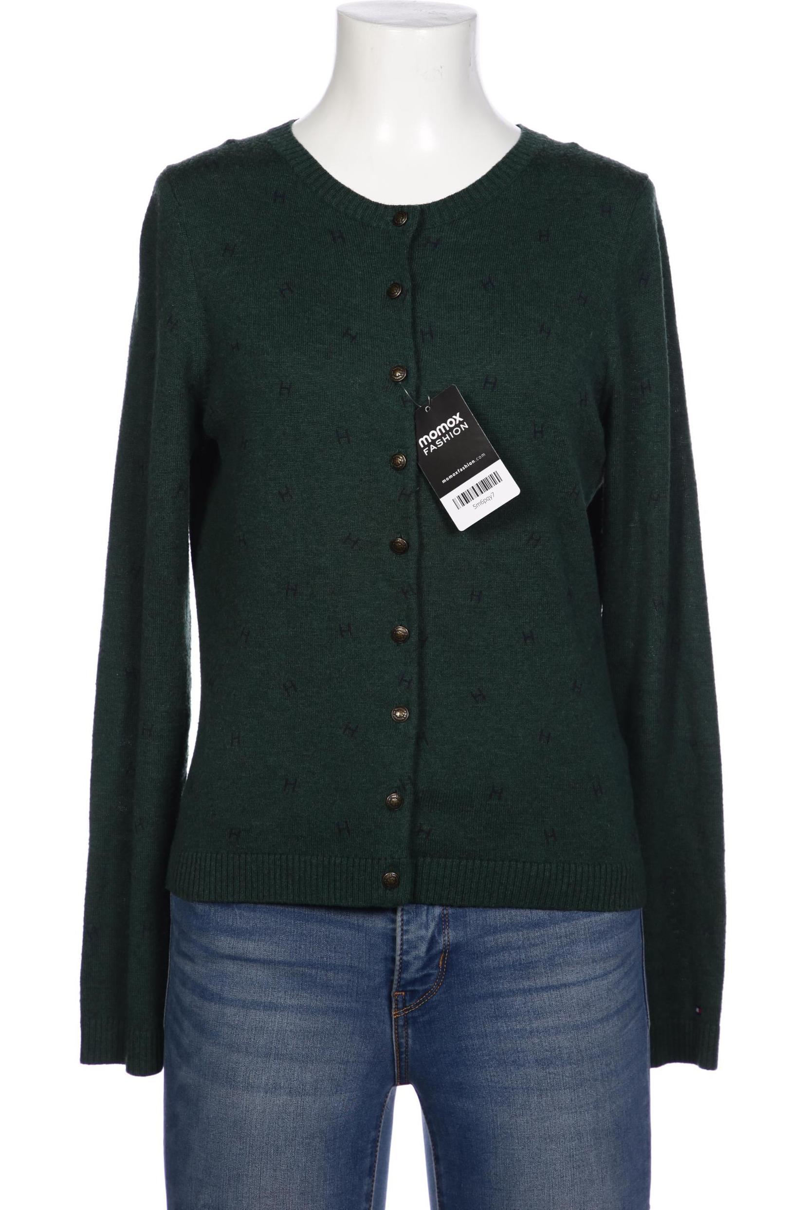 

Tommy Hilfiger Damen Strickjacke, grün, Gr. 38