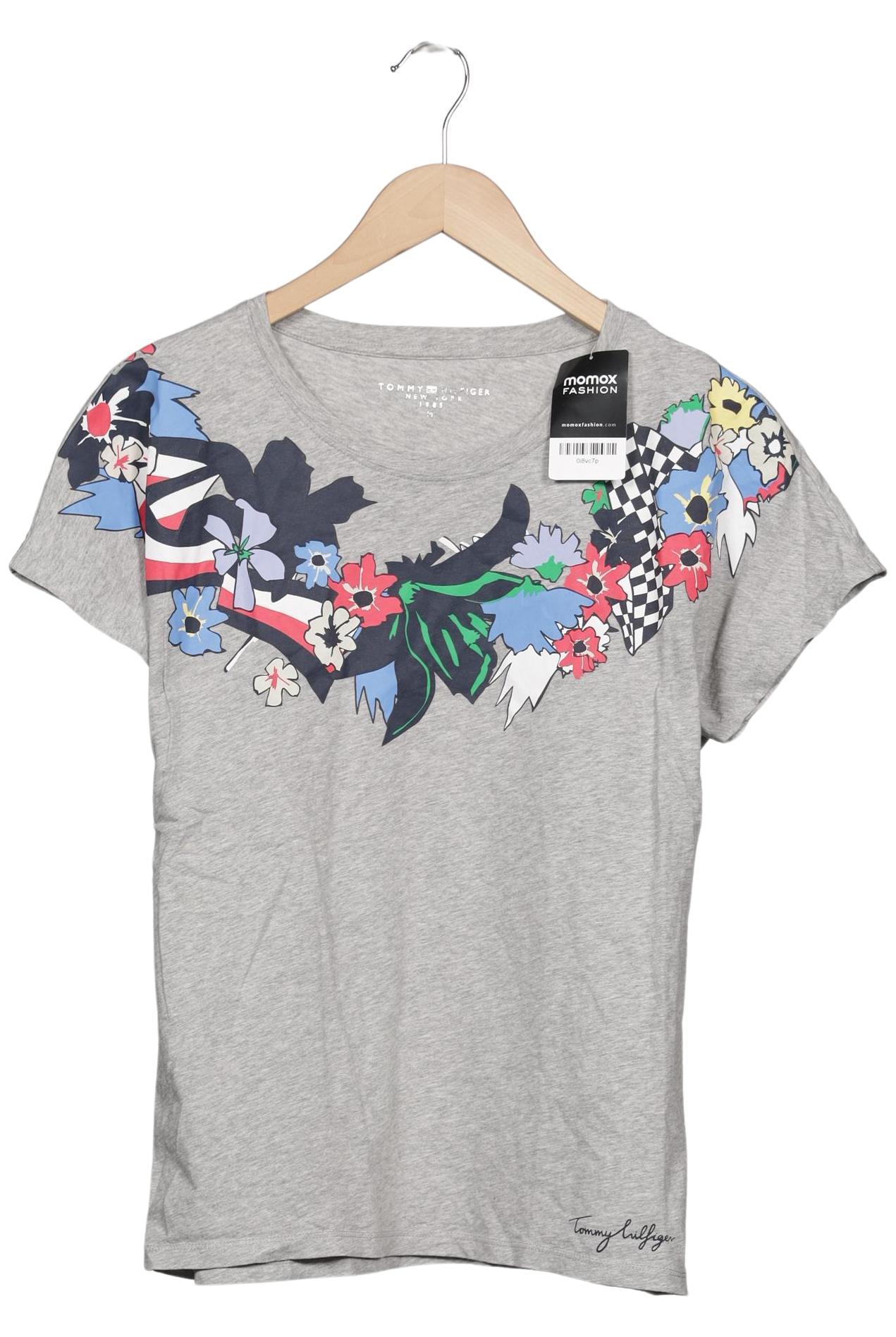 

Tommy Hilfiger Damen T-Shirt, grau, Gr. 38