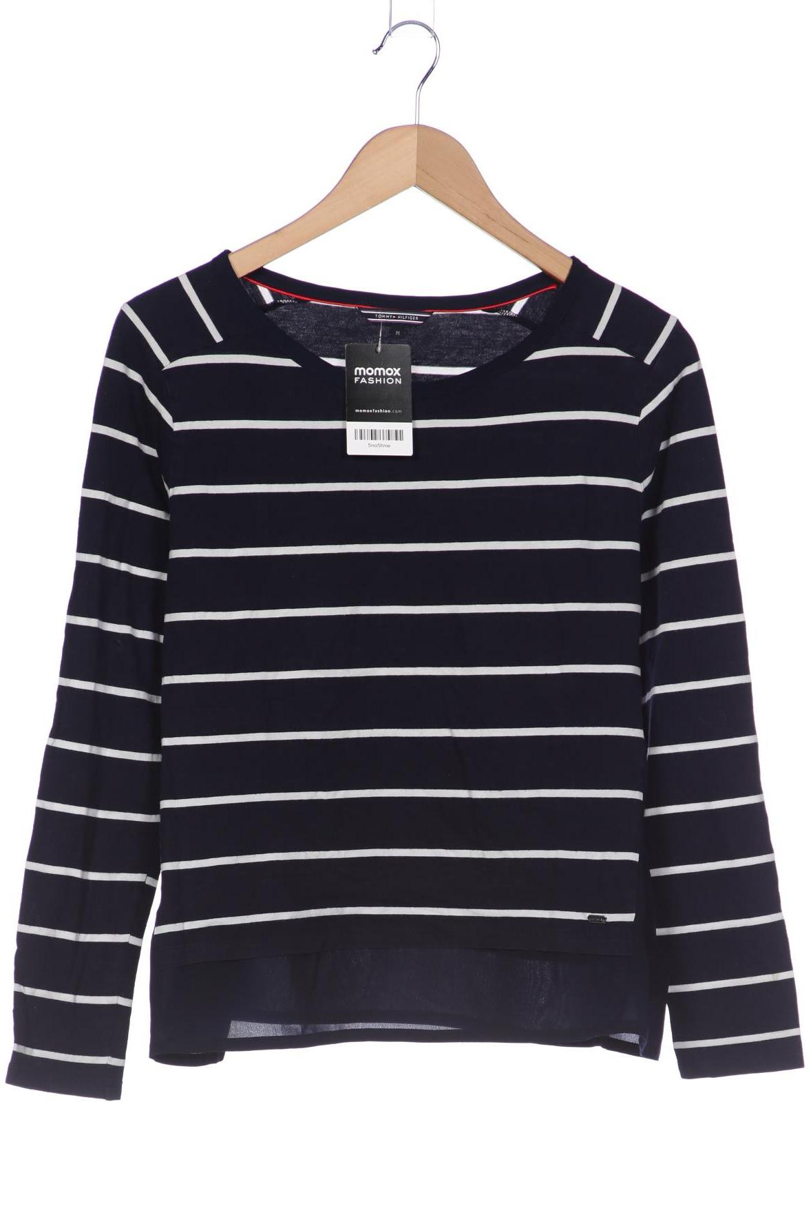 

Tommy Hilfiger Damen Langarmshirt, marineblau, Gr. 38