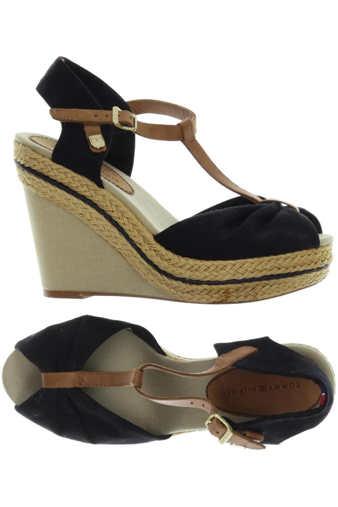 

Tommy Hilfiger Damen Sandale, schwarz, Gr. 38