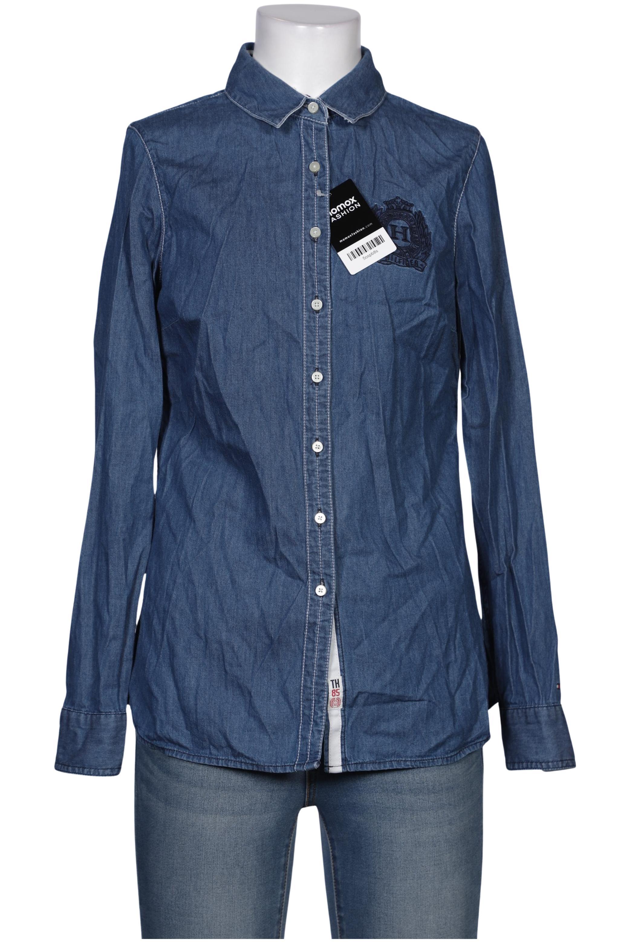 

Tommy Hilfiger Damen Bluse, blau, Gr. 10