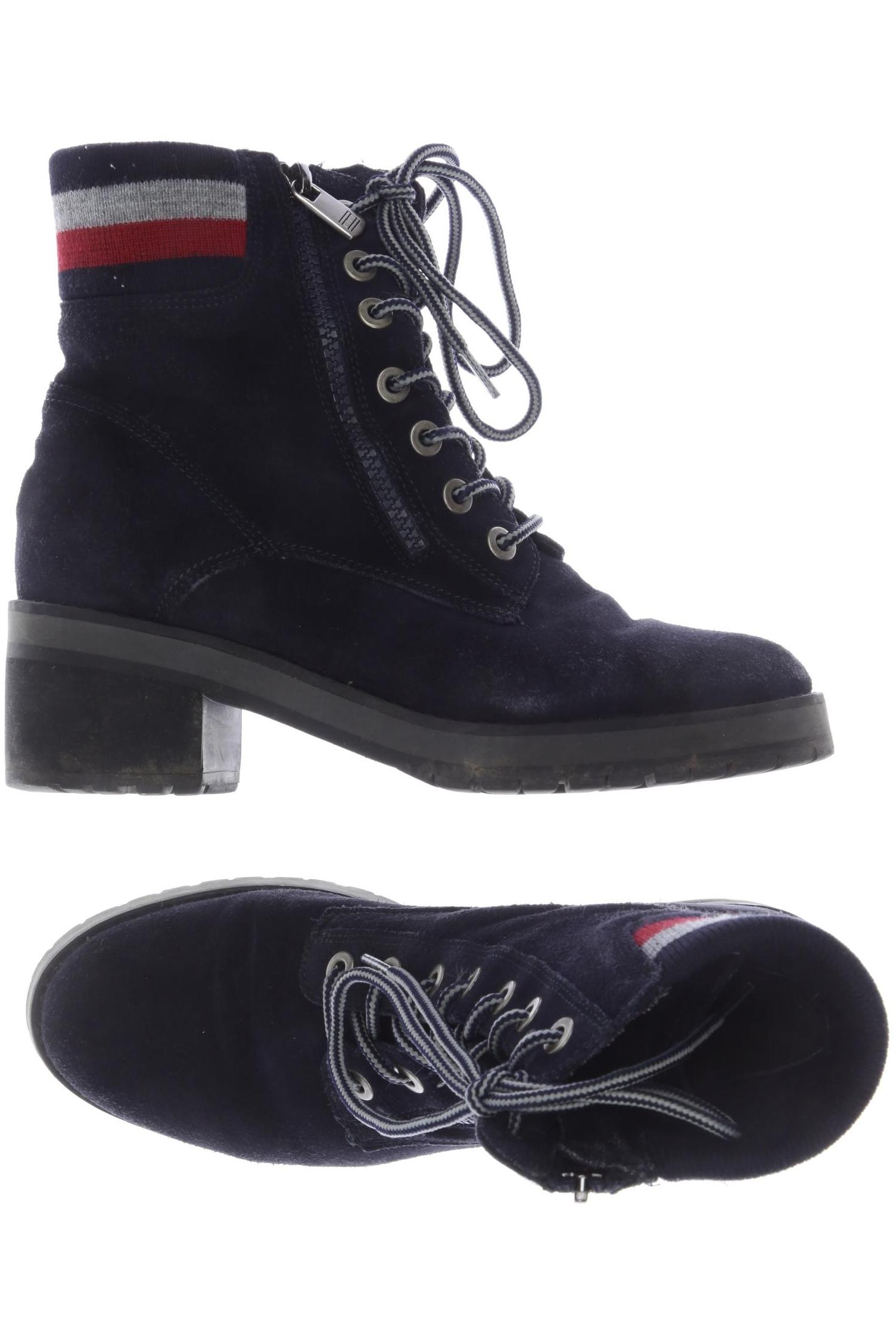 

Tommy Hilfiger Damen Stiefelette, marineblau, Gr. 38