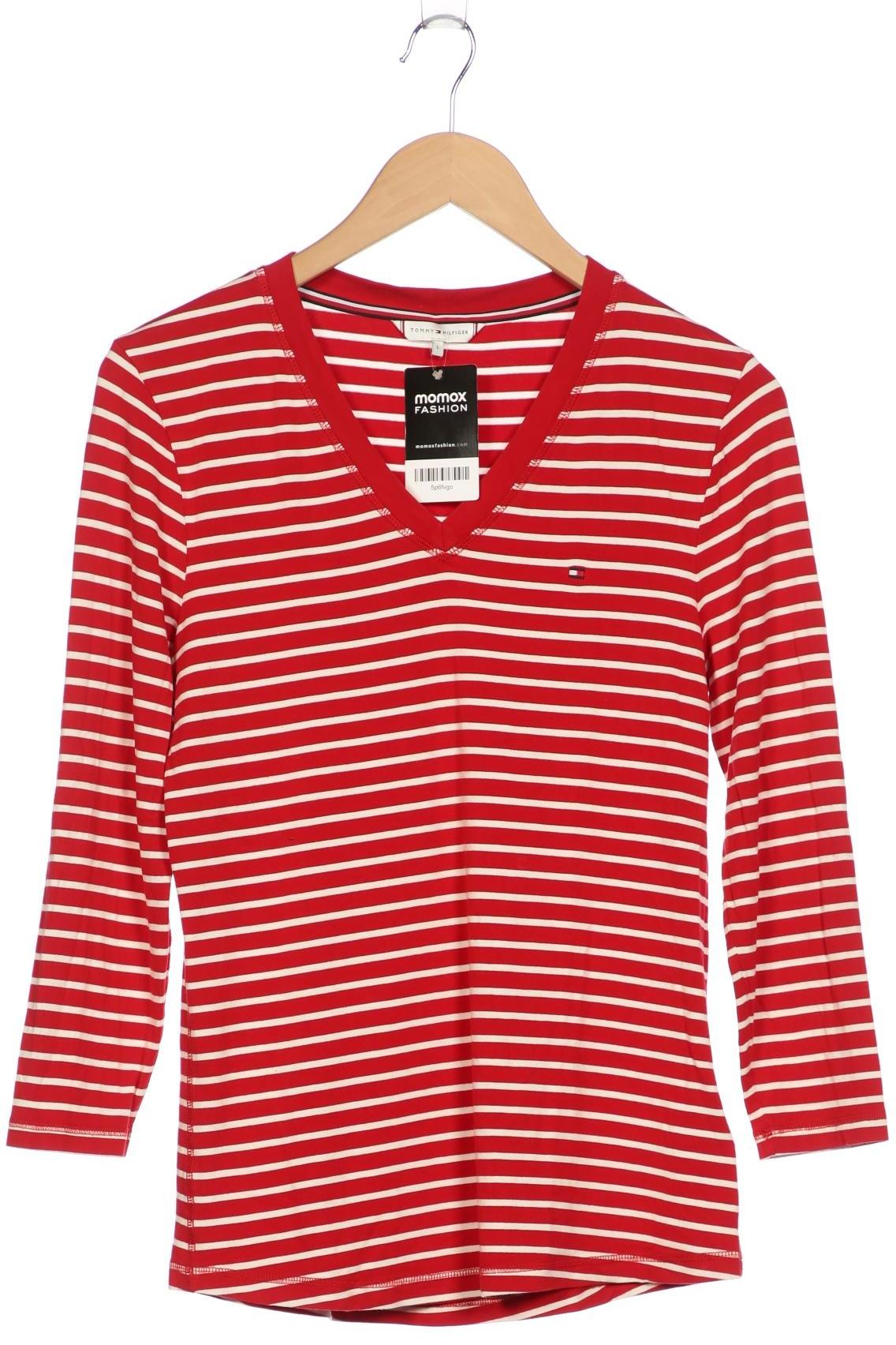 

Tommy Hilfiger Damen Langarmshirt, rot, Gr. 42