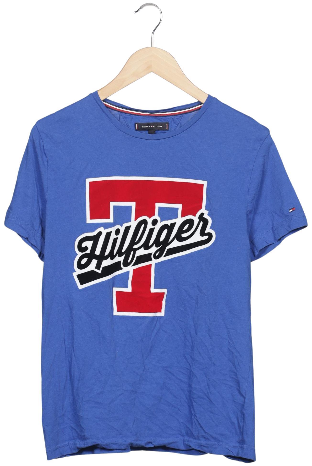 

Tommy Hilfiger Damen T-Shirt, blau, Gr. 42