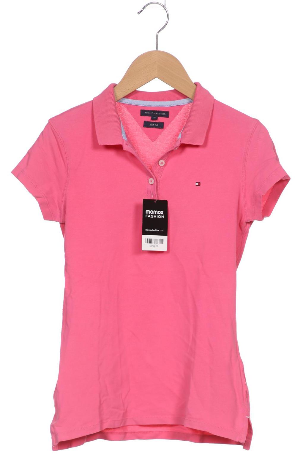 

Tommy Hilfiger Damen Poloshirt, pink, Gr. 34