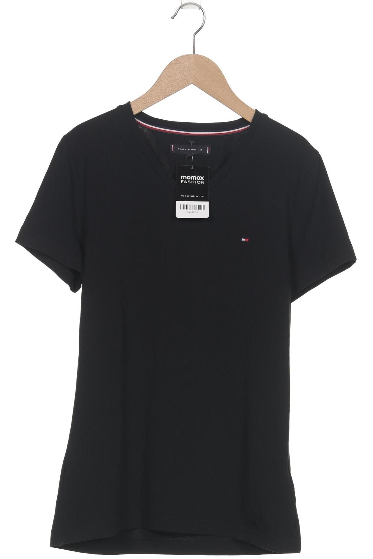 

Tommy Hilfiger Damen T-Shirt, schwarz, Gr. 36