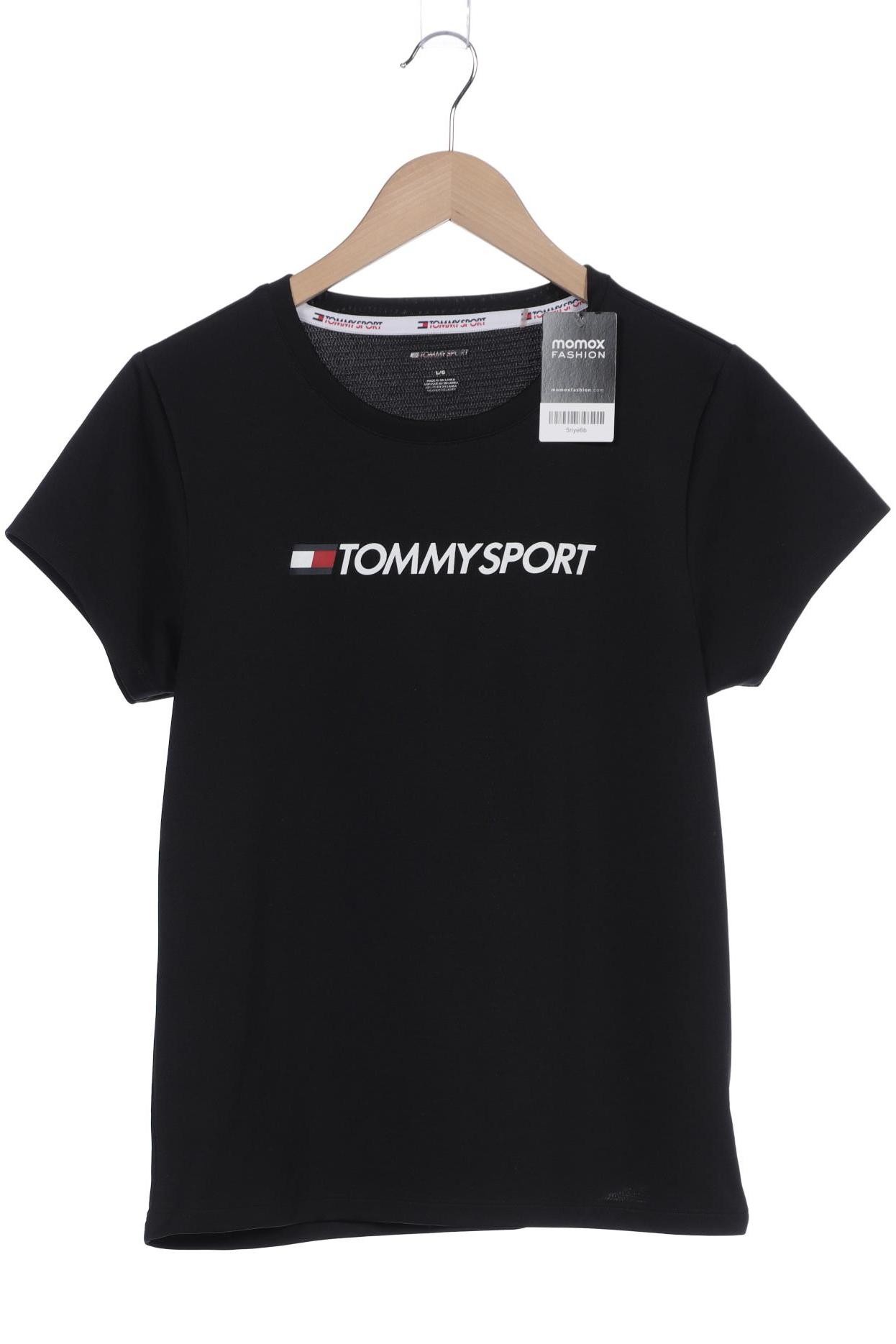 

Tommy Hilfiger Damen T-Shirt, schwarz, Gr. 42