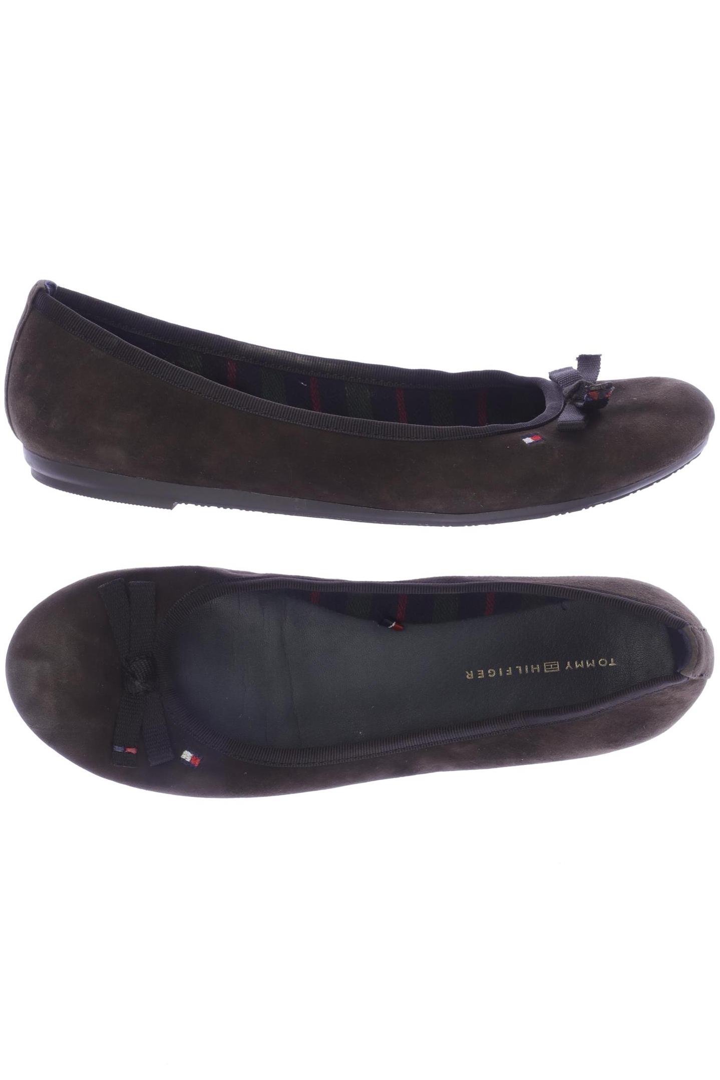 

Tommy Hilfiger Damen Ballerinas, braun