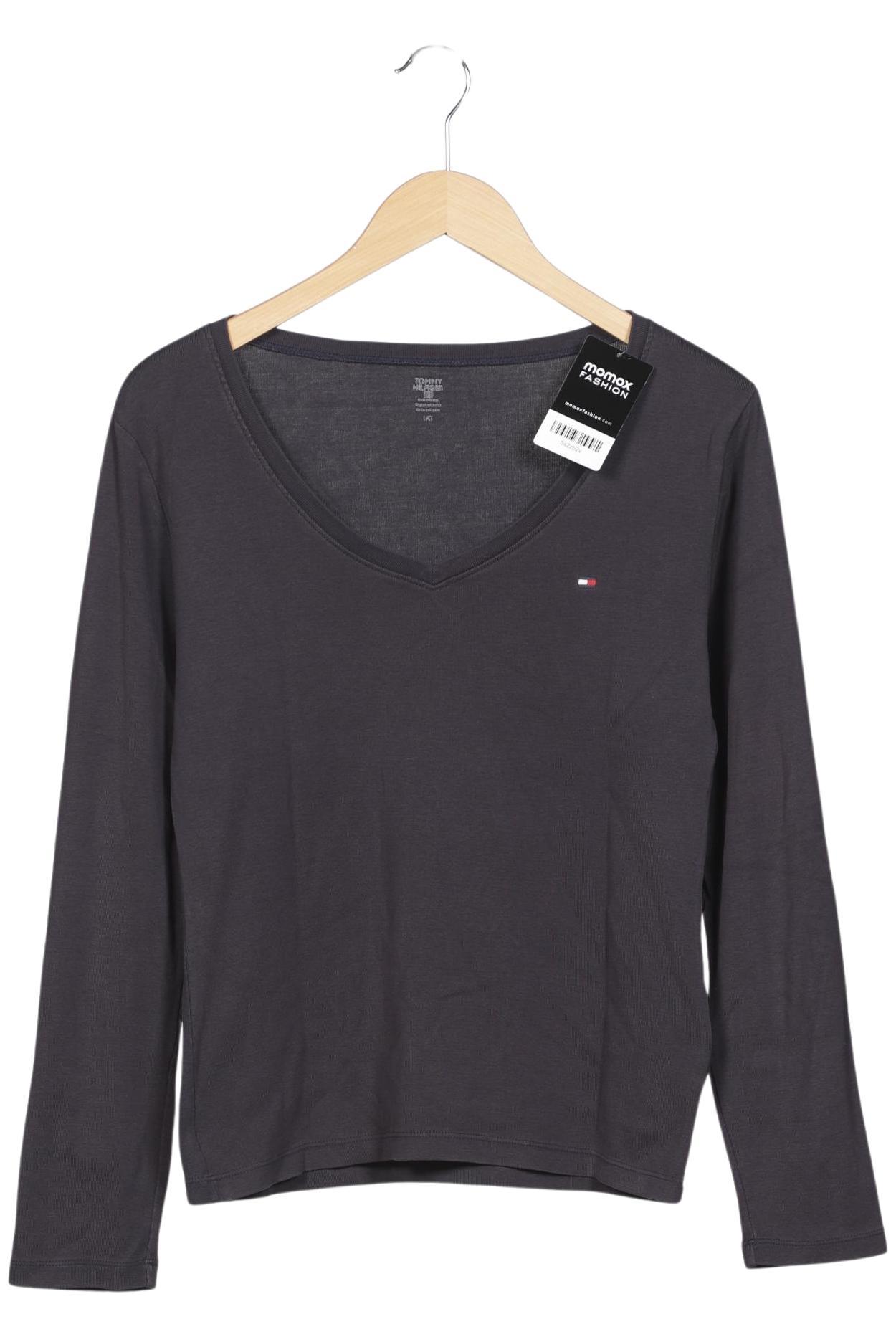 

Tommy Hilfiger Damen Langarmshirt, grau, Gr. 42
