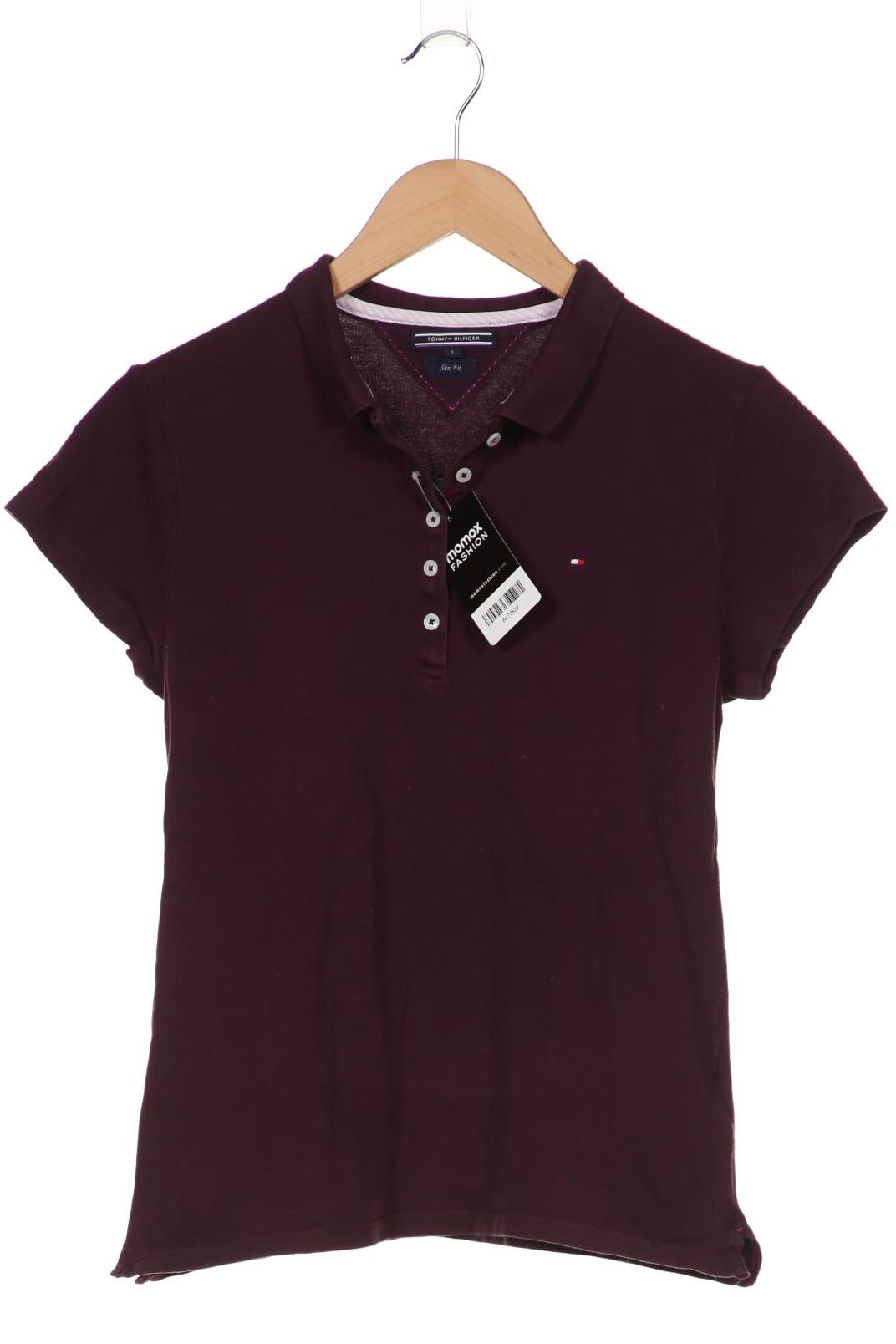 

Tommy Hilfiger Damen Poloshirt, bordeaux, Gr. 42