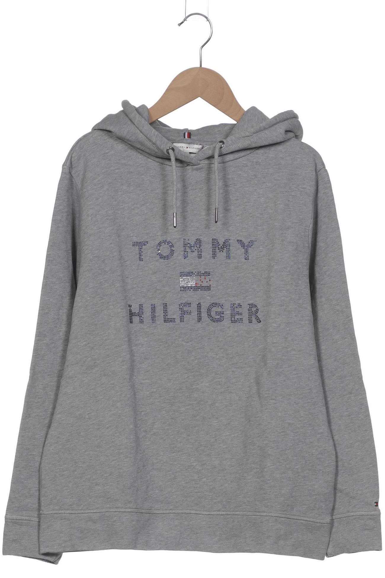 

Tommy Hilfiger Damen Kapuzenpullover, grau, Gr. 38