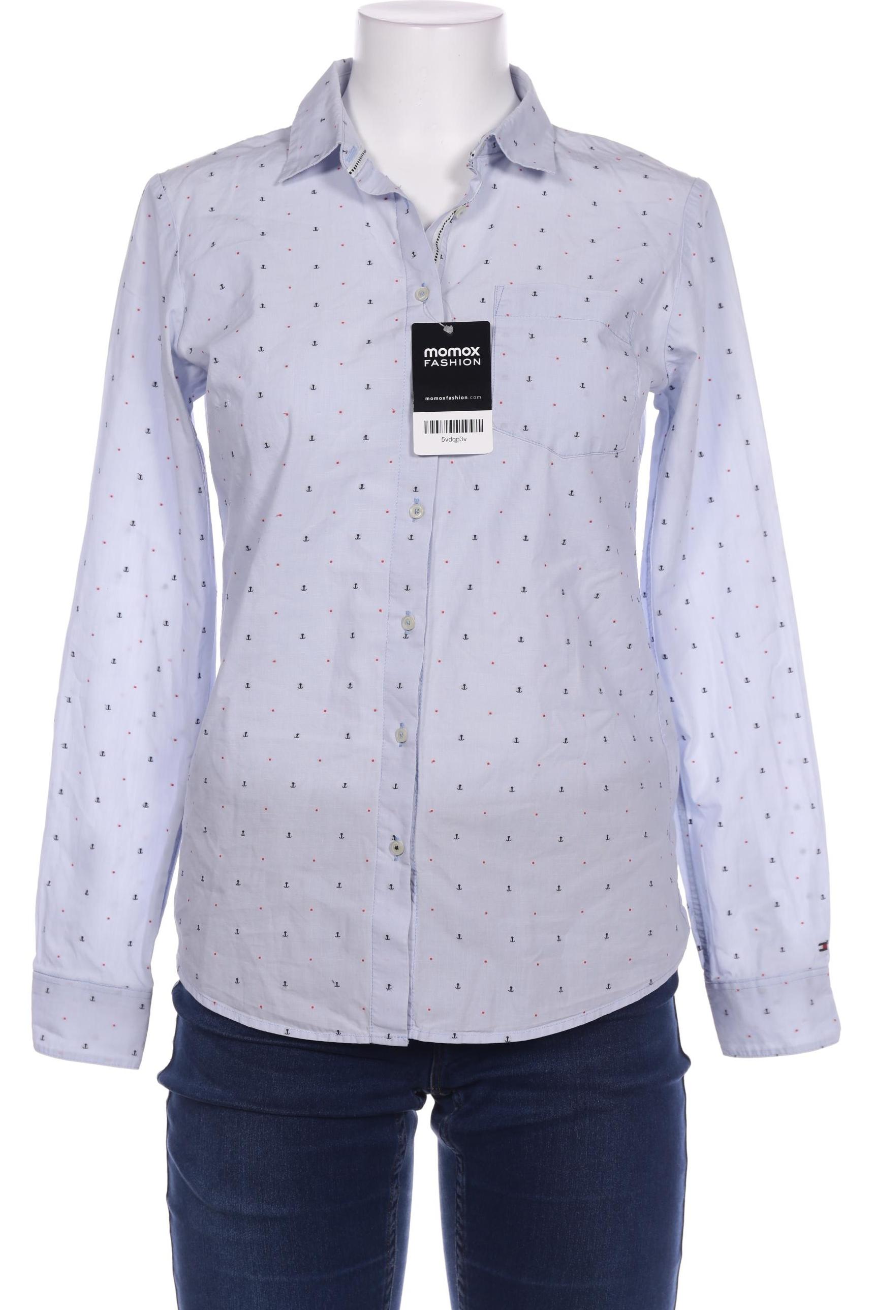 

Tommy Hilfiger Damen Bluse, blau, Gr. 6