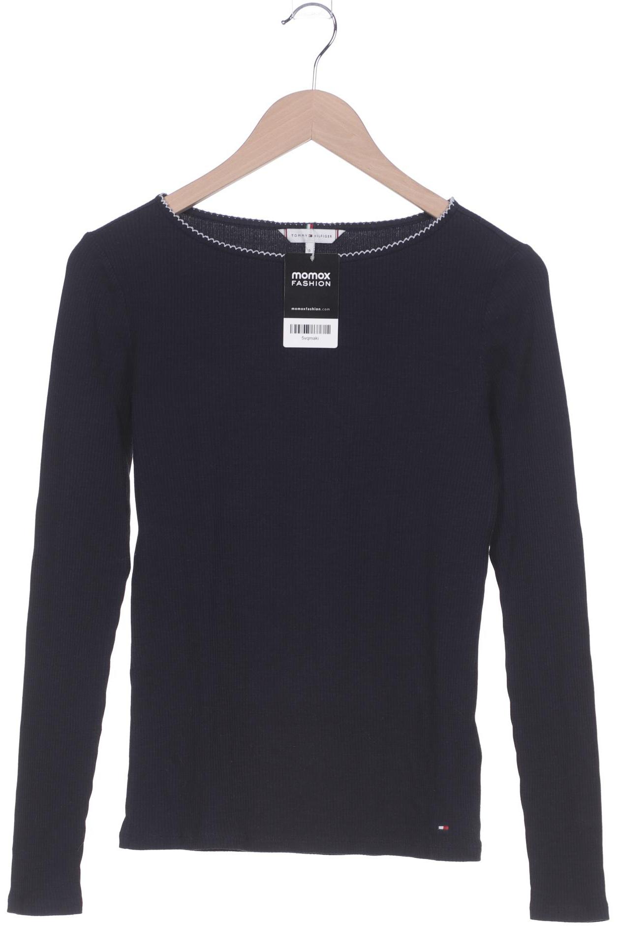 

Tommy Hilfiger Damen Langarmshirt, marineblau, Gr. 36