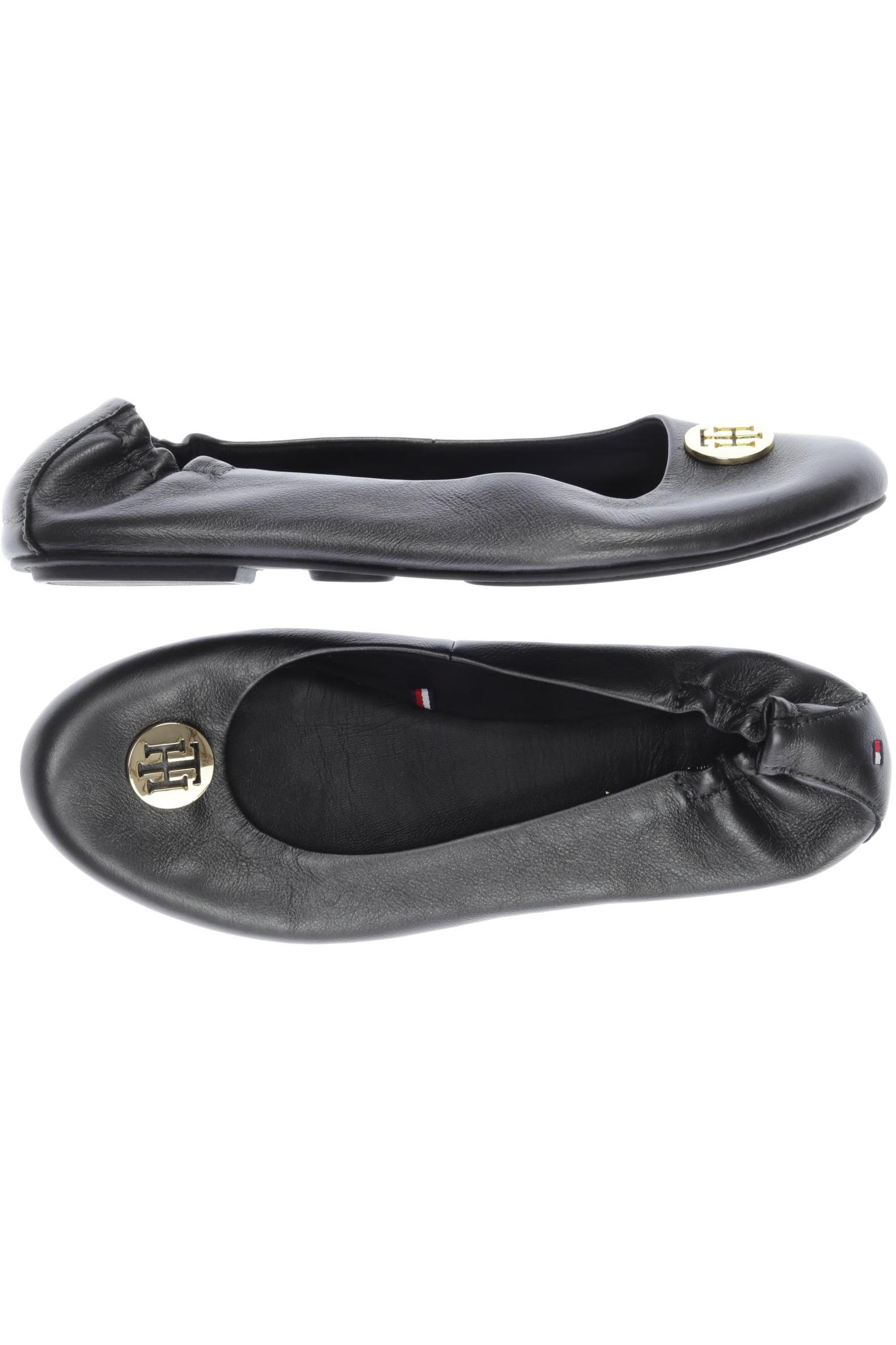 

Tommy Hilfiger Damen Ballerinas, schwarz, Gr. 42